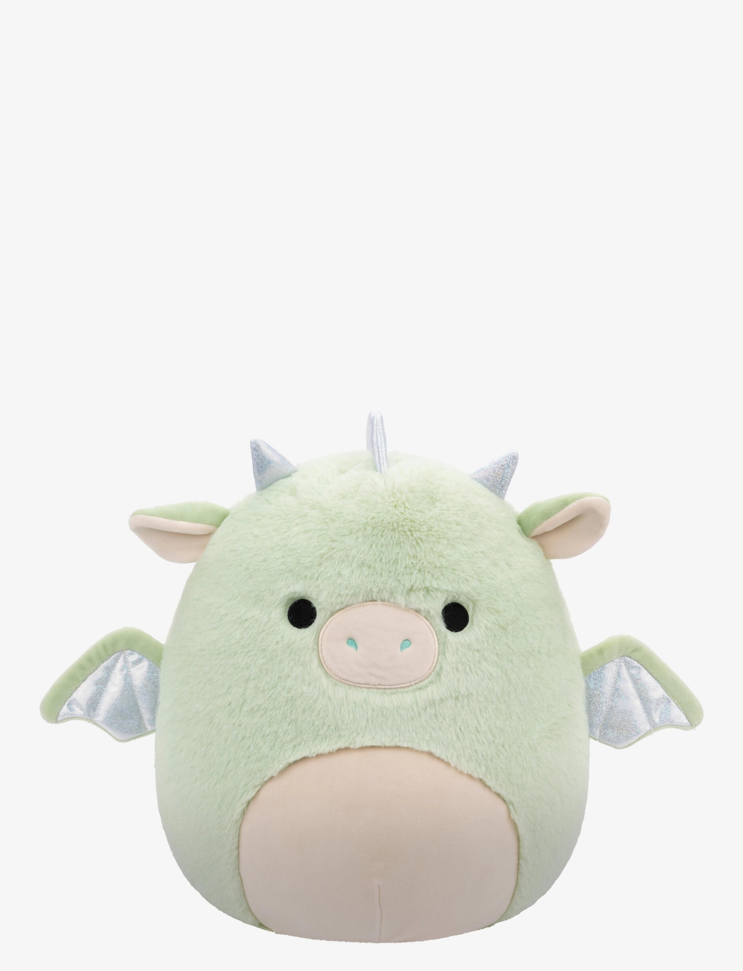 Squishmallows Squishmallows 30 cm P21 Fuzz A Mallows Drew Dragon, 30 cm, Green, Soft Legetøj > Stuffed Legetøj, Børn