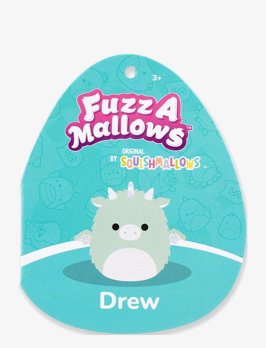 Squishmallows - Squishmallows 30 cm P21 Fuzz A Mallows Drew Dragon - mjúk leikföng & fígúrur - multi coloured - 5