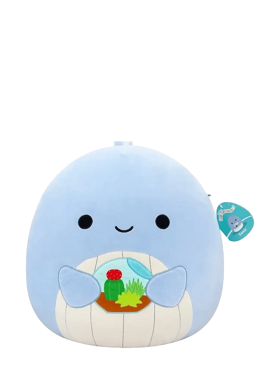 Squishmallows - Squishmallows 40 cm P22 Samir Whale - kosedyr - multi coloured - 0