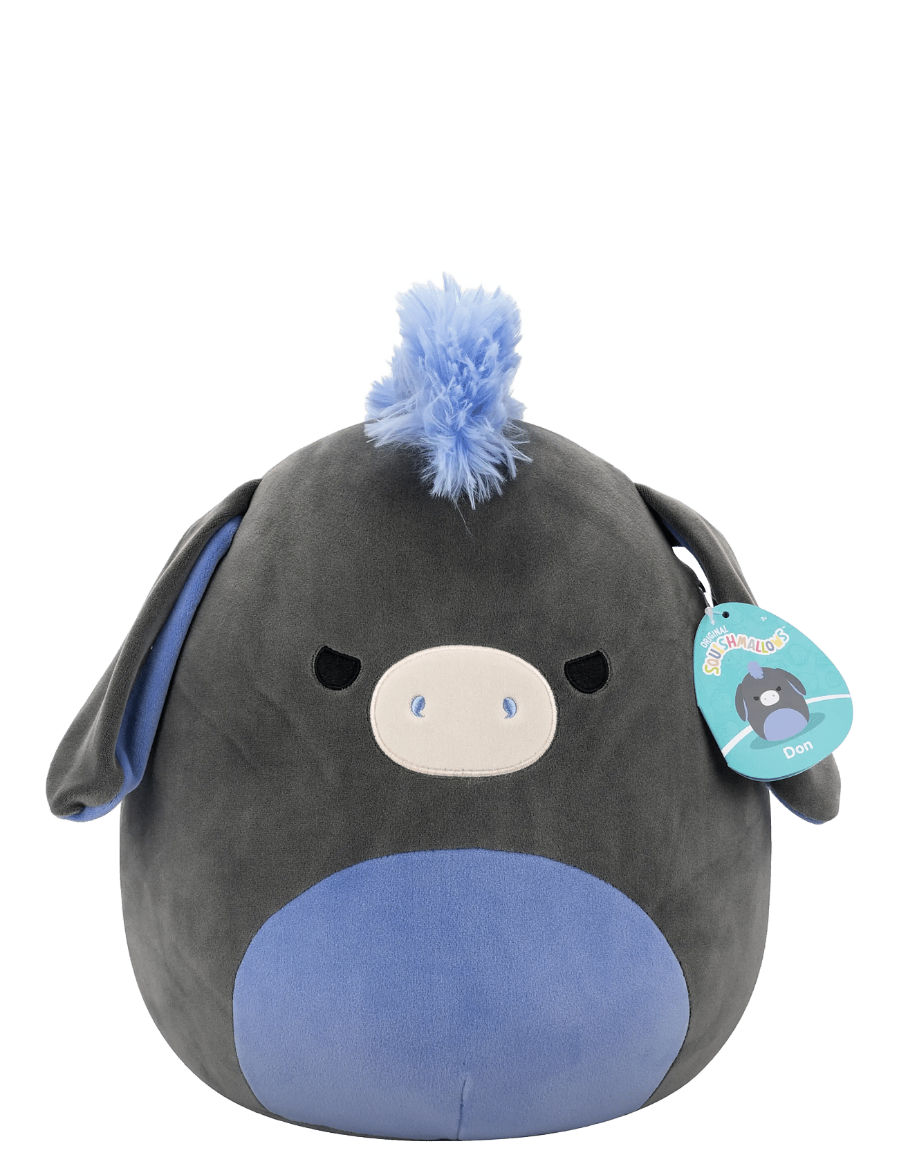 Squishmallows 30 cm P23 Donkey - MULTI COLOURED