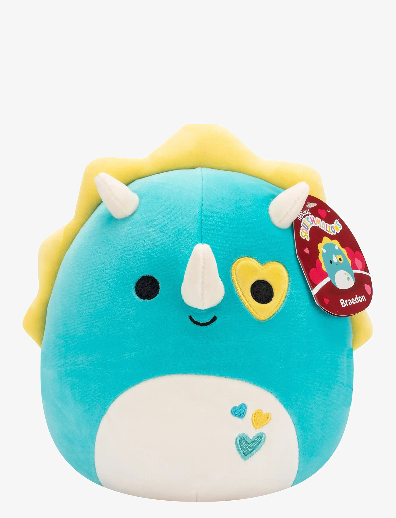 Squishmallows - Squishmallows 20 cm Heart Capsule Asst CDU - tøjdyr - multicolor - 1