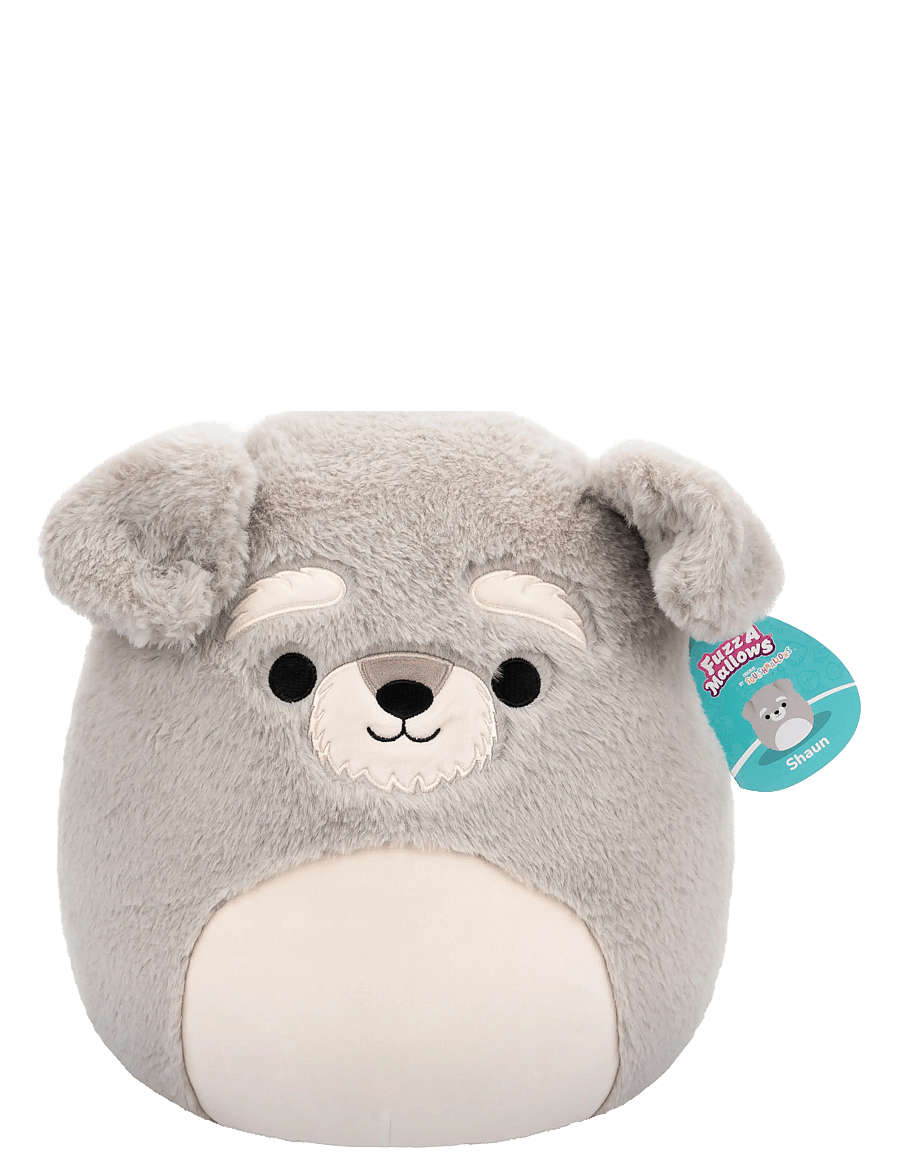 Squishmallows - Squishmallows 30 cm Fuzz A Mallows Shaun Schnauzer - tuskudýr - multi coloured - 0