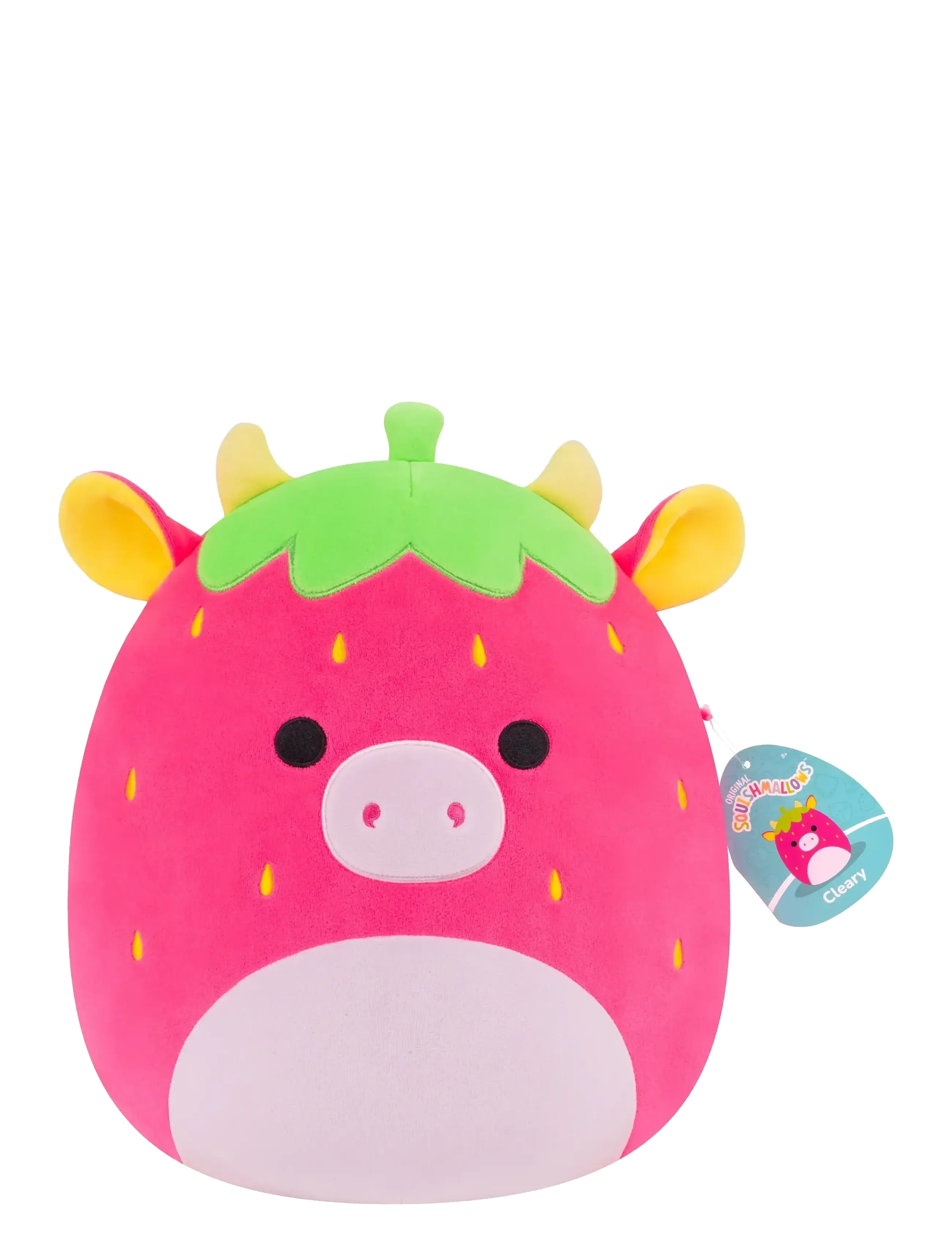 Squishmallows - Squishmallows 30 cm P24 Cleary Cow - tøjdyr - multicolor - 4