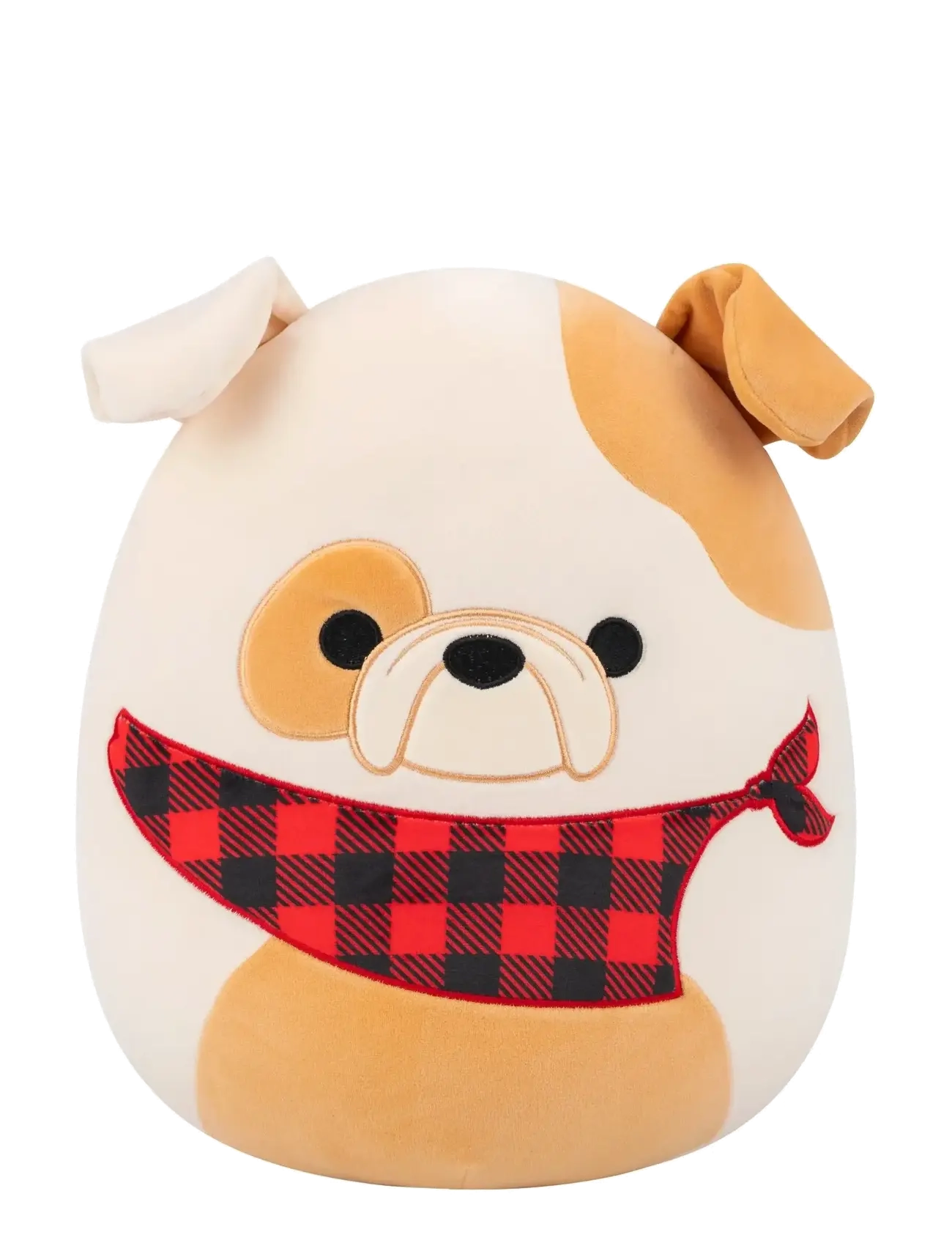 Squishmallows Squishmallows 30 cm P24 Brock Bulldog, 30 cm, Cream, Soft Legetøj > Stuffed Animals, Børn