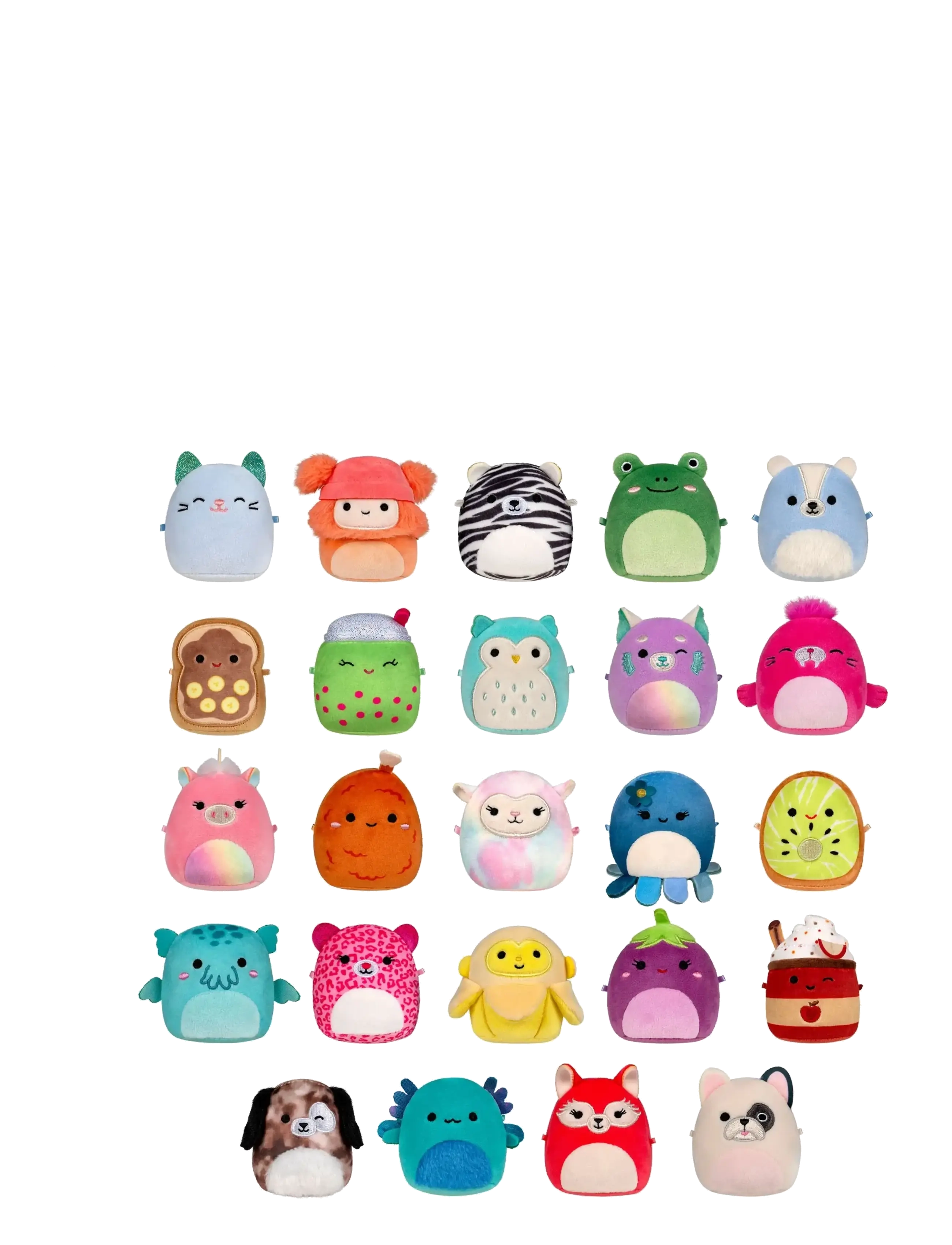 Squishmallows Micromallows 6 Cm Blind Plush Asst S4 Cdu, Børn, Stuffed Legetøj, Blå, Str: ONE SIZE