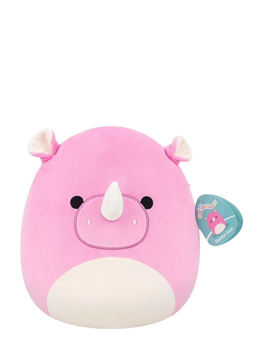 Squishmallows - Squishmallows 30 cm P25 Norma Jean Rhino - tøjdyr - multicolor - 4