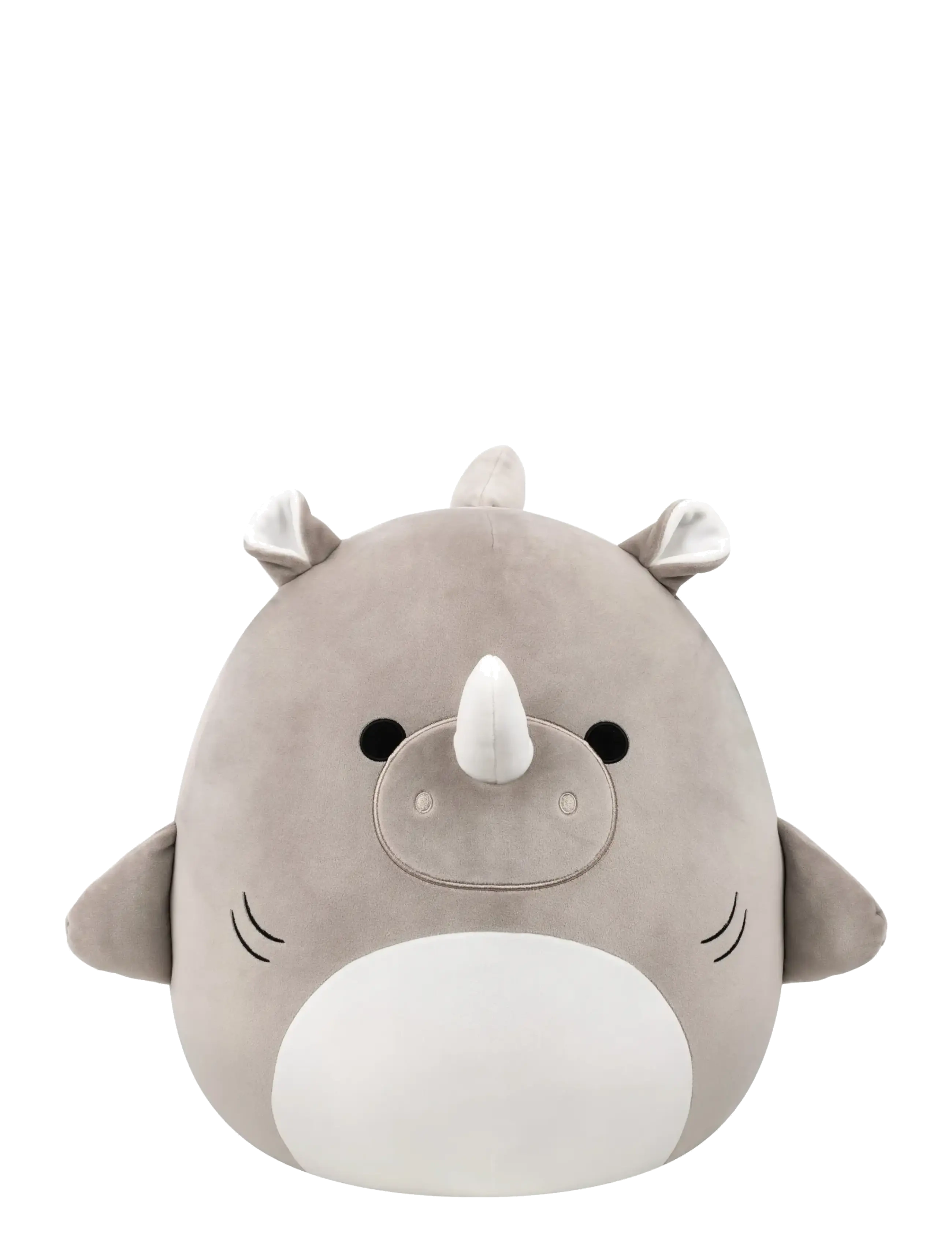Squishmallows Squishmallows 40 cm P25 Bruno Rhino Shark, 40 cm, Grey, Soft Legetøj > Stuffed Legetøj, Børn