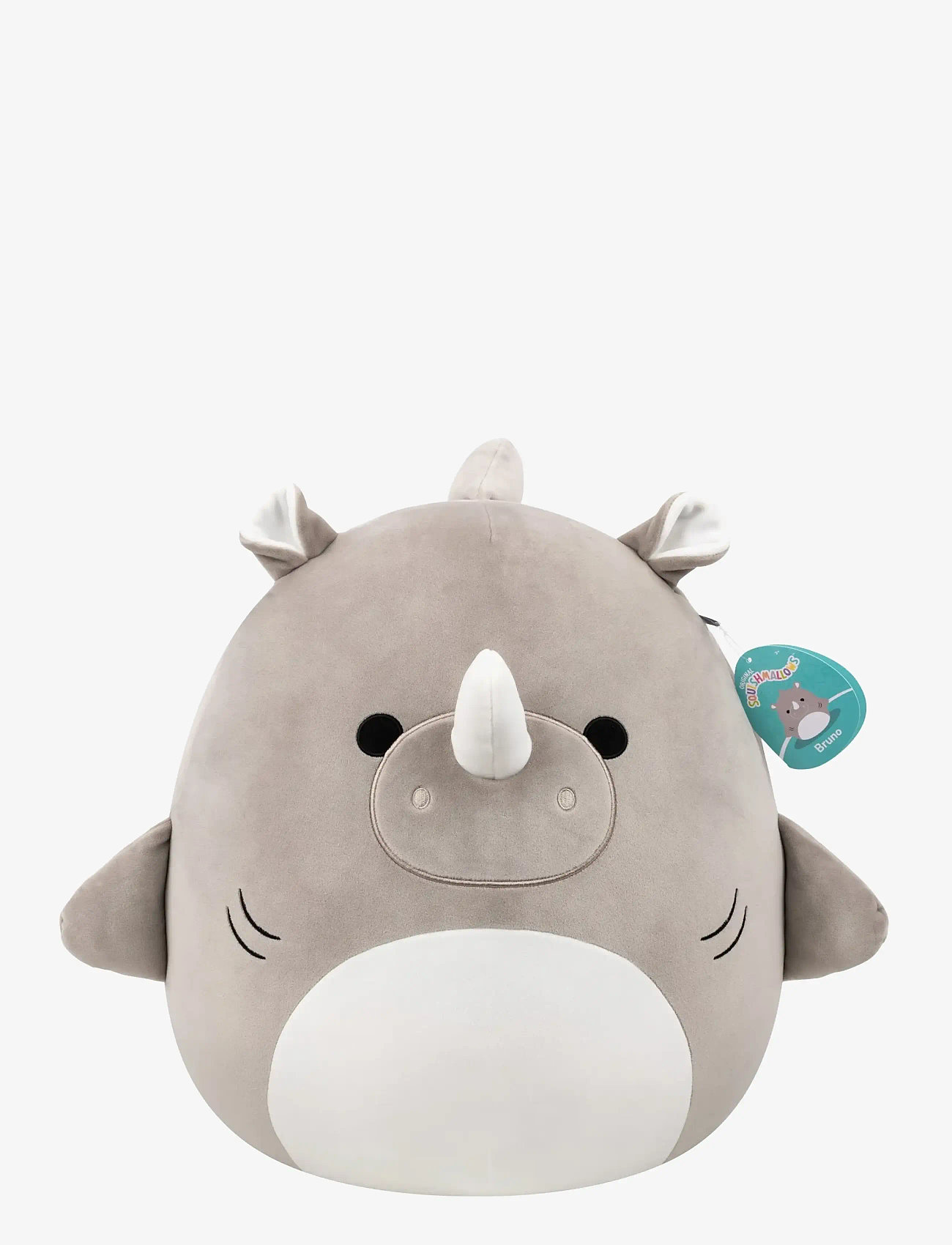 Squishmallows - Squishmallows 40 cm P25 Bruno Rhino Shark - bamser - multicolor - 4