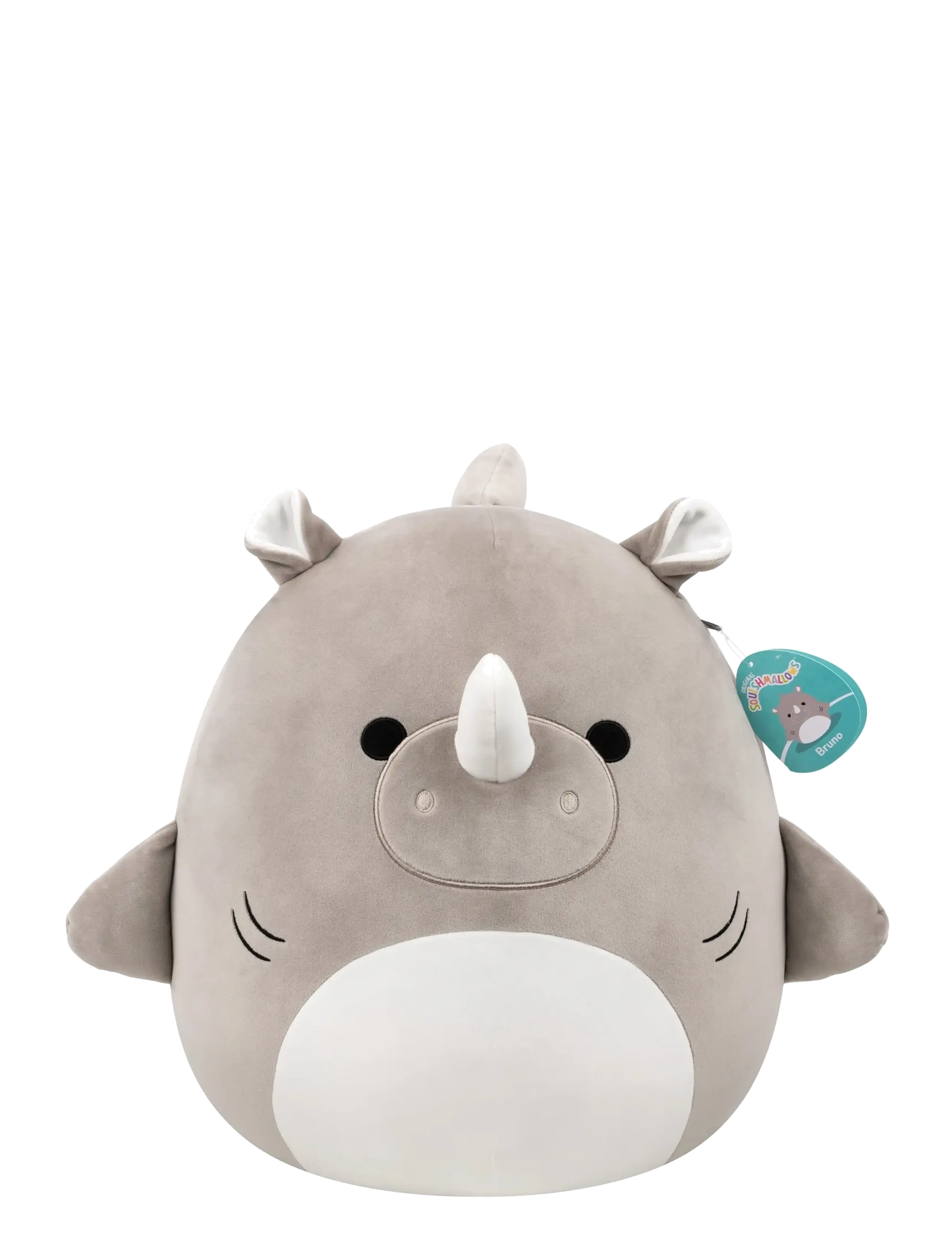 Squishmallows - Squishmallows 40 cm P25 Bruno Rhino Shark - bamser - multicolor - 4