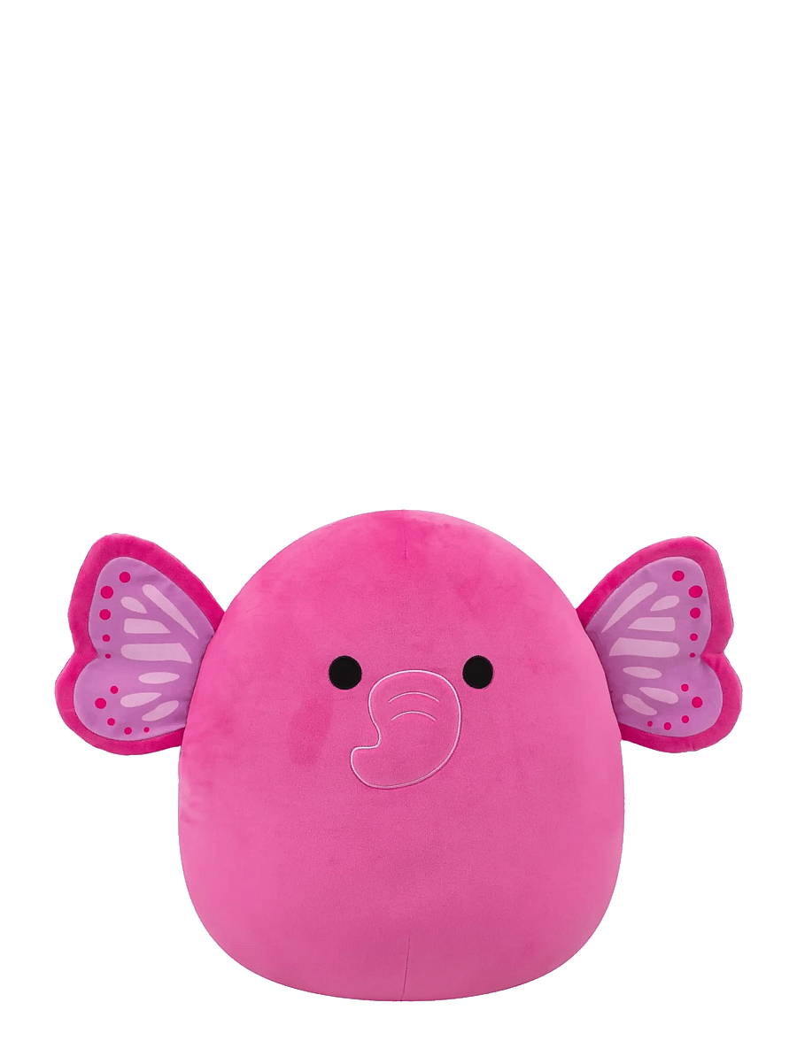 Squishmallows - Squishmallows 40 cm P25 Bertha Butterfly Elephant - mjúk leikföng & fígúrur - multicolor - 0