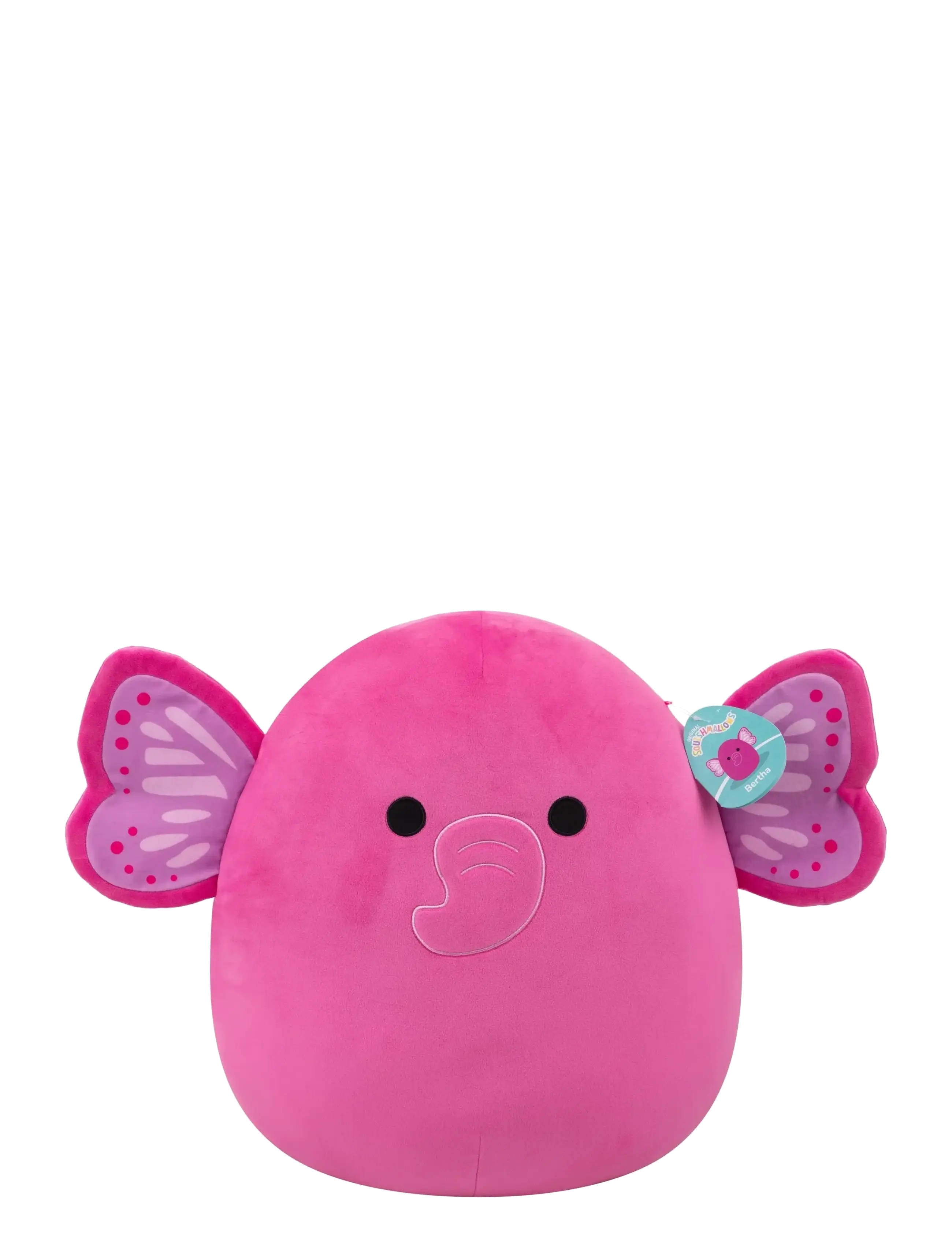 Squishmallows - Squishmallows 40 cm P25 Bertha Butterfly Elephant - mjúk leikföng & fígúrur - multicolor - 4