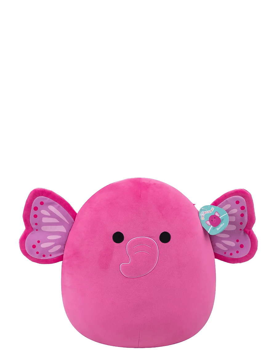 Squishmallows - Squishmallows 40 cm P25 Bertha Butterfly Elephant - mjúk leikföng & fígúrur - multicolor - 4