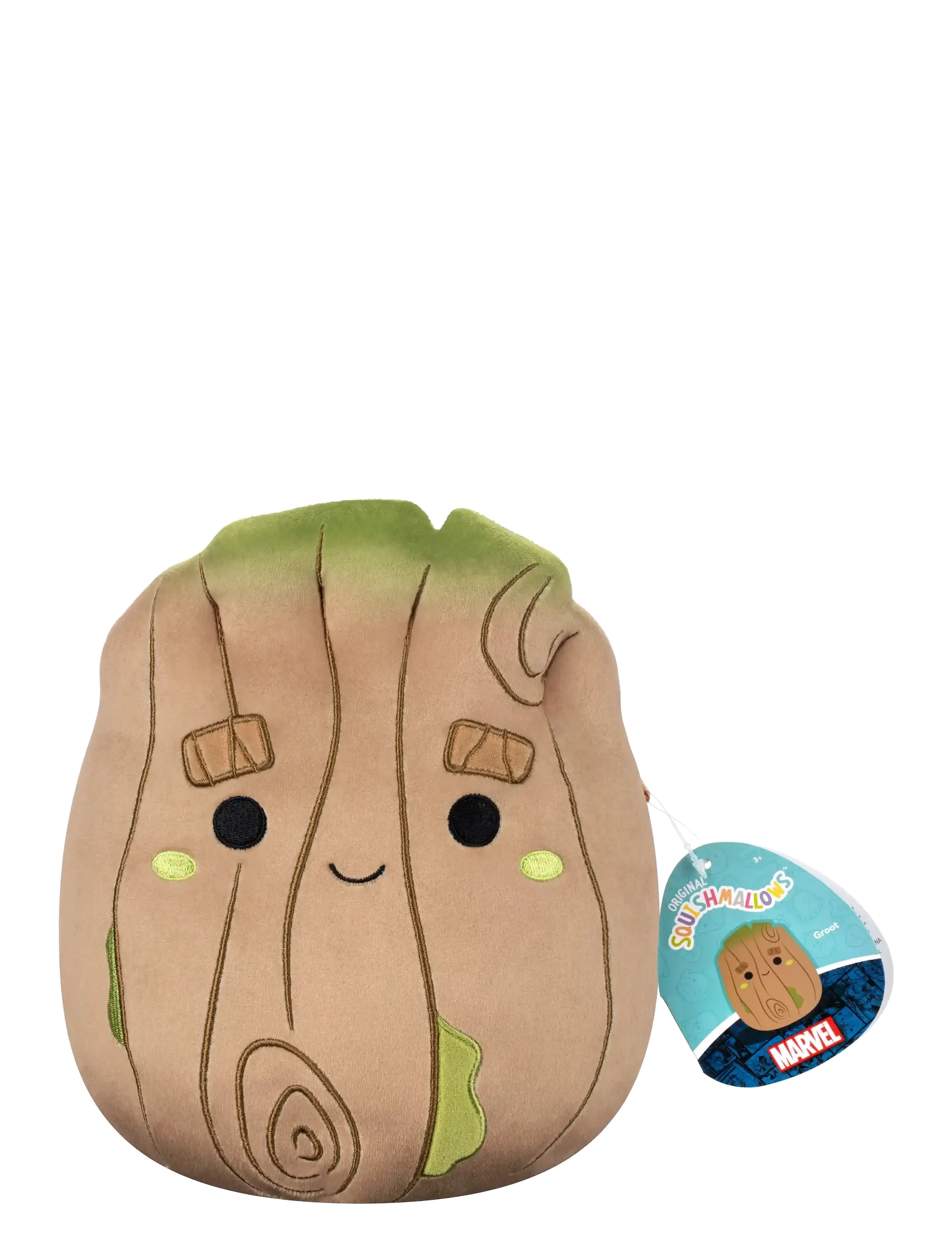 Squishmallows - Squishmallows 20 cm Marvel Groot CDU - gosedjur - multicolor - 5