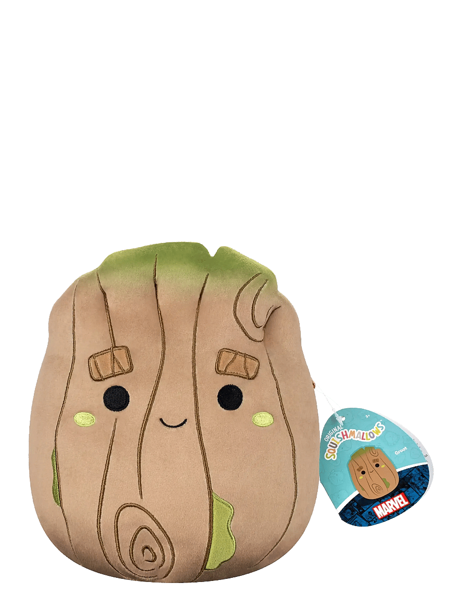 Squishmallows - Squishmallows 20 cm Marvel Groot CDU - gosedjur - multicolor - 5
