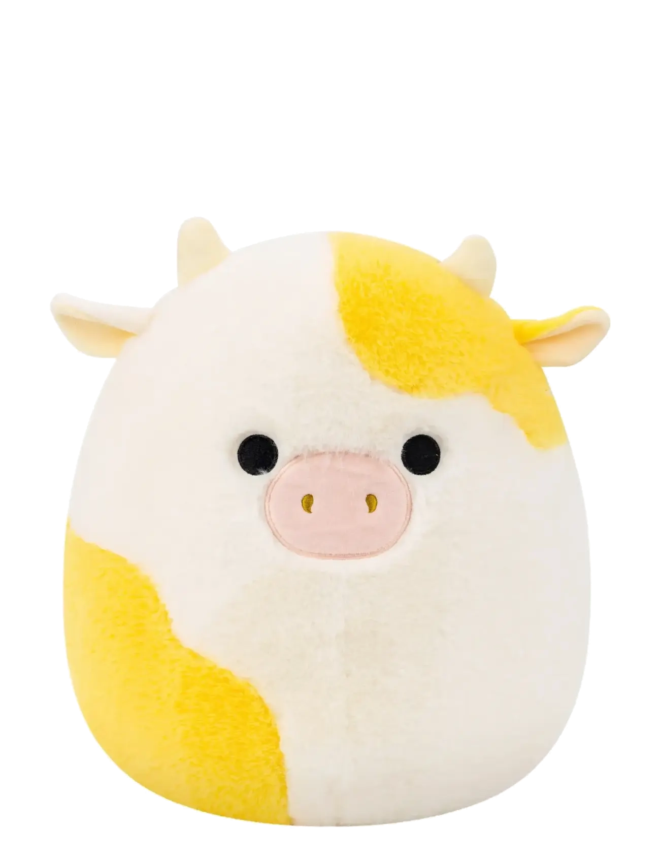 Squishmallows Squishmallows 30 cm Fuzz A Mallows Bodie Cow, 30 cm, Yellow, Soft Legetøj > Stuffed Animals, Børn