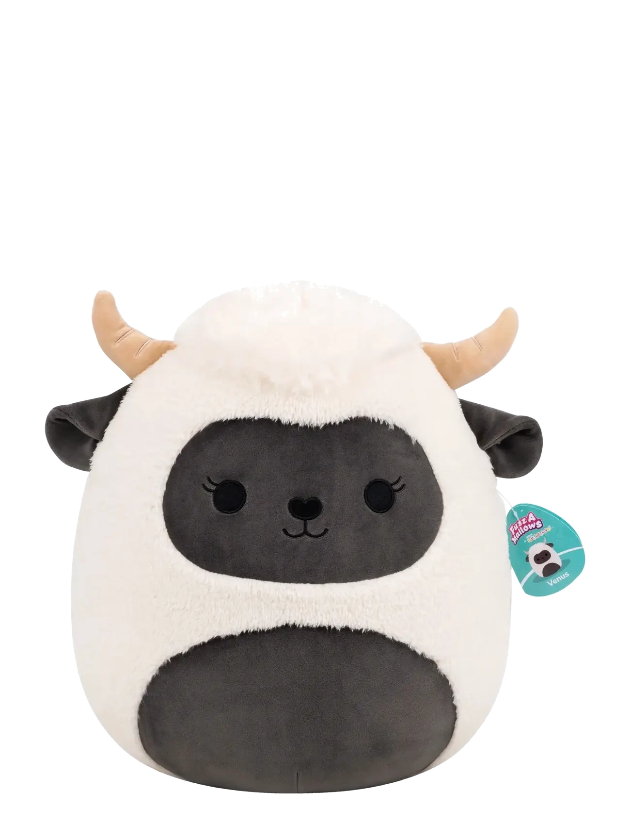 Squishmallows - Squishmallows 40 cm Fuzz A Mallows Venus Sheep - tøjdyr - multicolor - 4