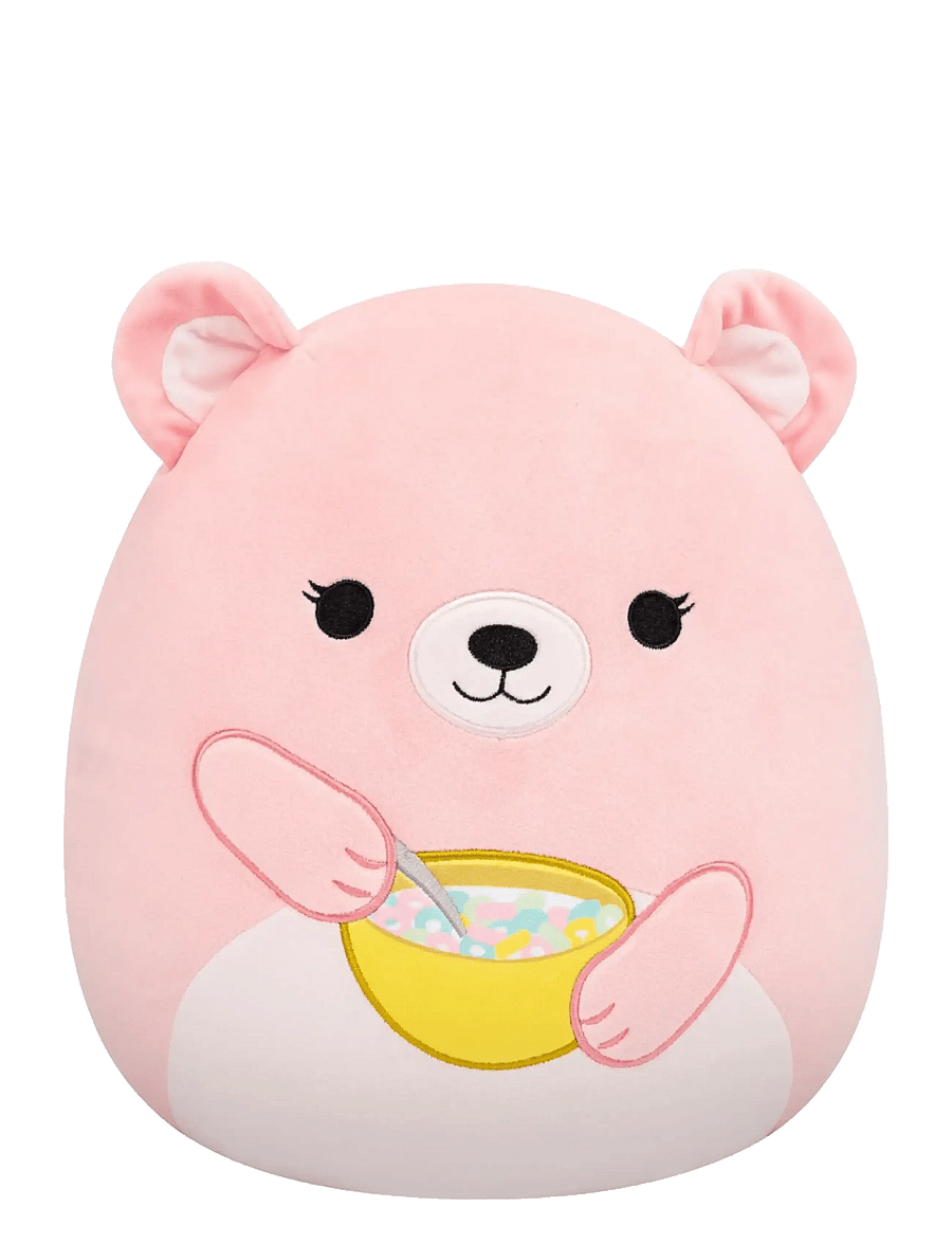 Squishmallows - Squishmallows 30 cm P26 Hominy Bear - mjúk leikföng & fígúrur - multicolor - 0