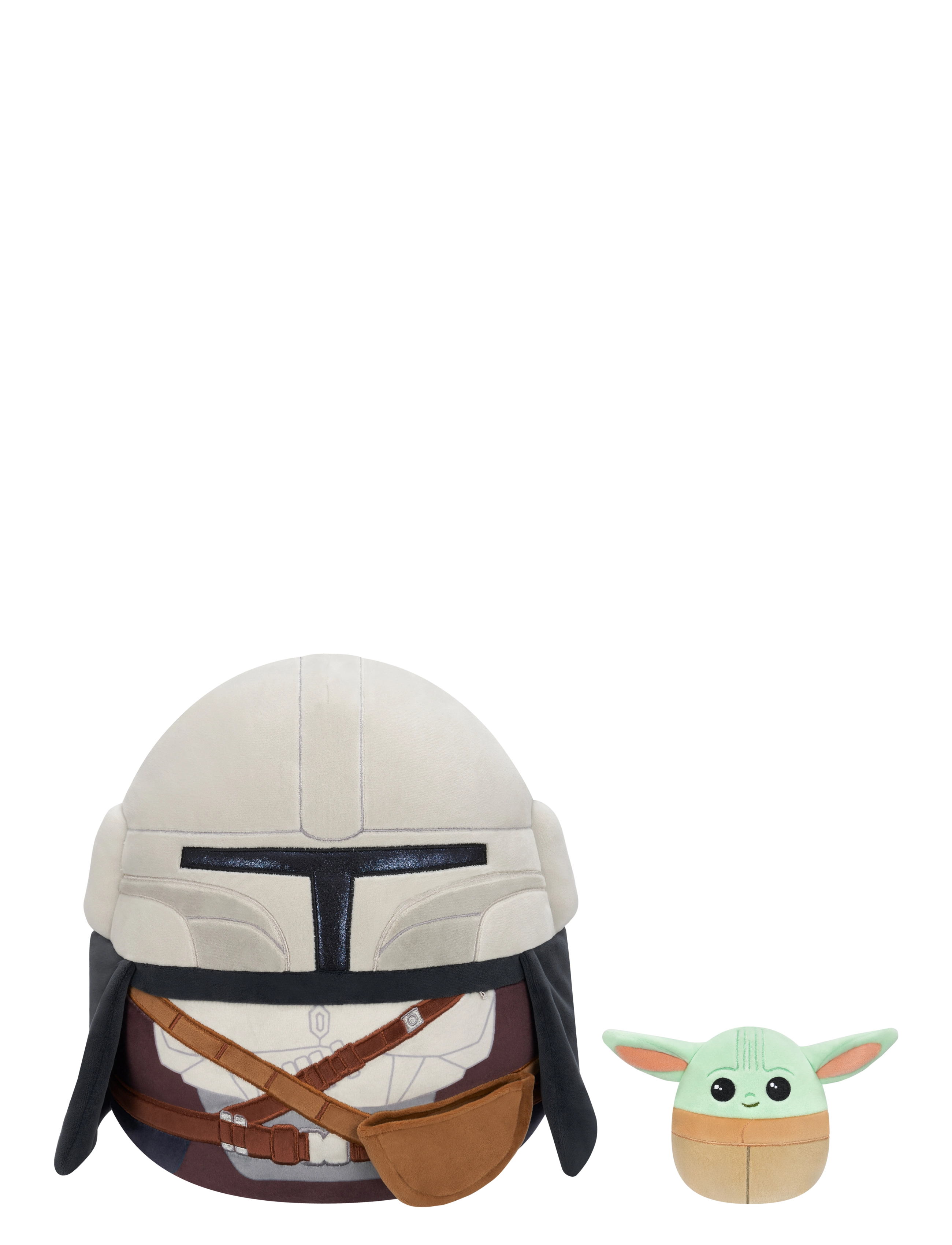 Squishmallows Squishmallows 30 cm Mandalorian and 9 cm Grogu - Legetøj - MULTICOLOR / multi