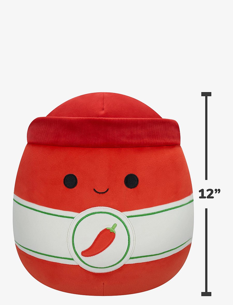 Squishmallows - Squishmallows 30 cm P16 Illian Sriracha - mjúk leikföng & fígúrur - red - 5