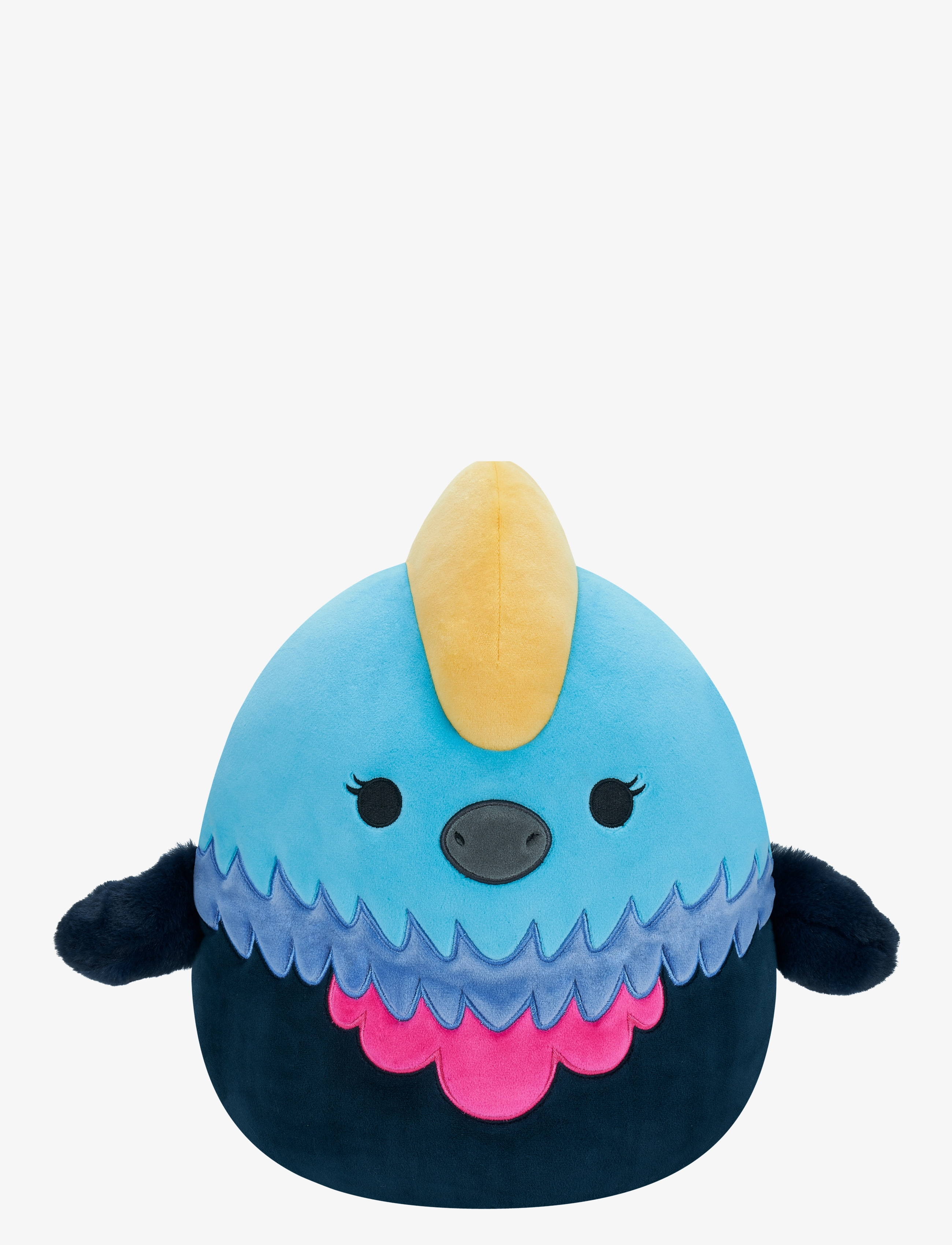 Squishmallows Squishmallows 30 cm P16 Melrose Cassowary, 30 cm, Multi/patterned, Soft Legetøj > Stuffed Animals, Børn