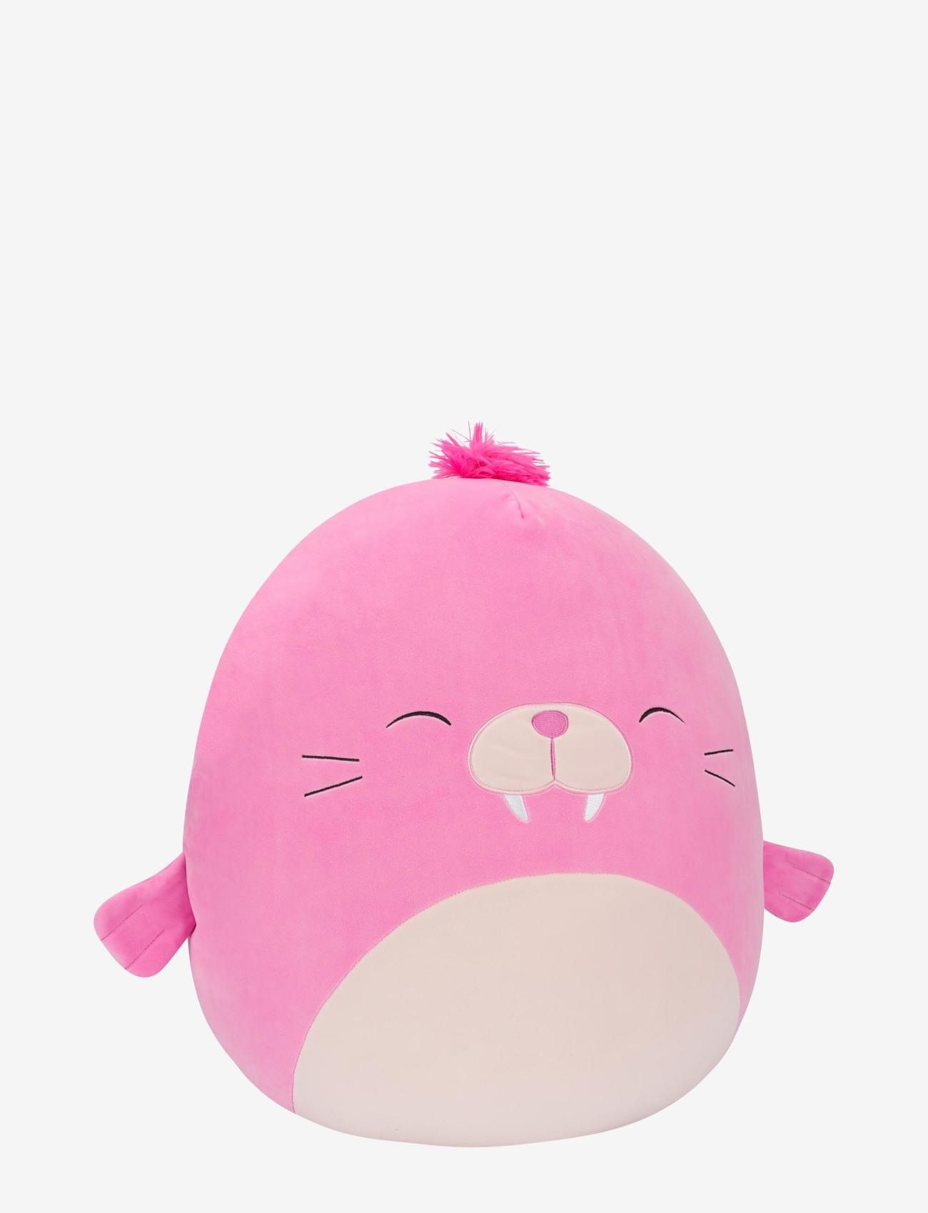Squishmallows - Squishmallows 50 cm P17 Pepper Walrus - tøjdyr - pink - 1