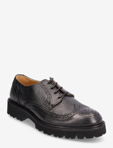 Lightweight Derby Brogue - Grained leather, S.T. VALENTIN