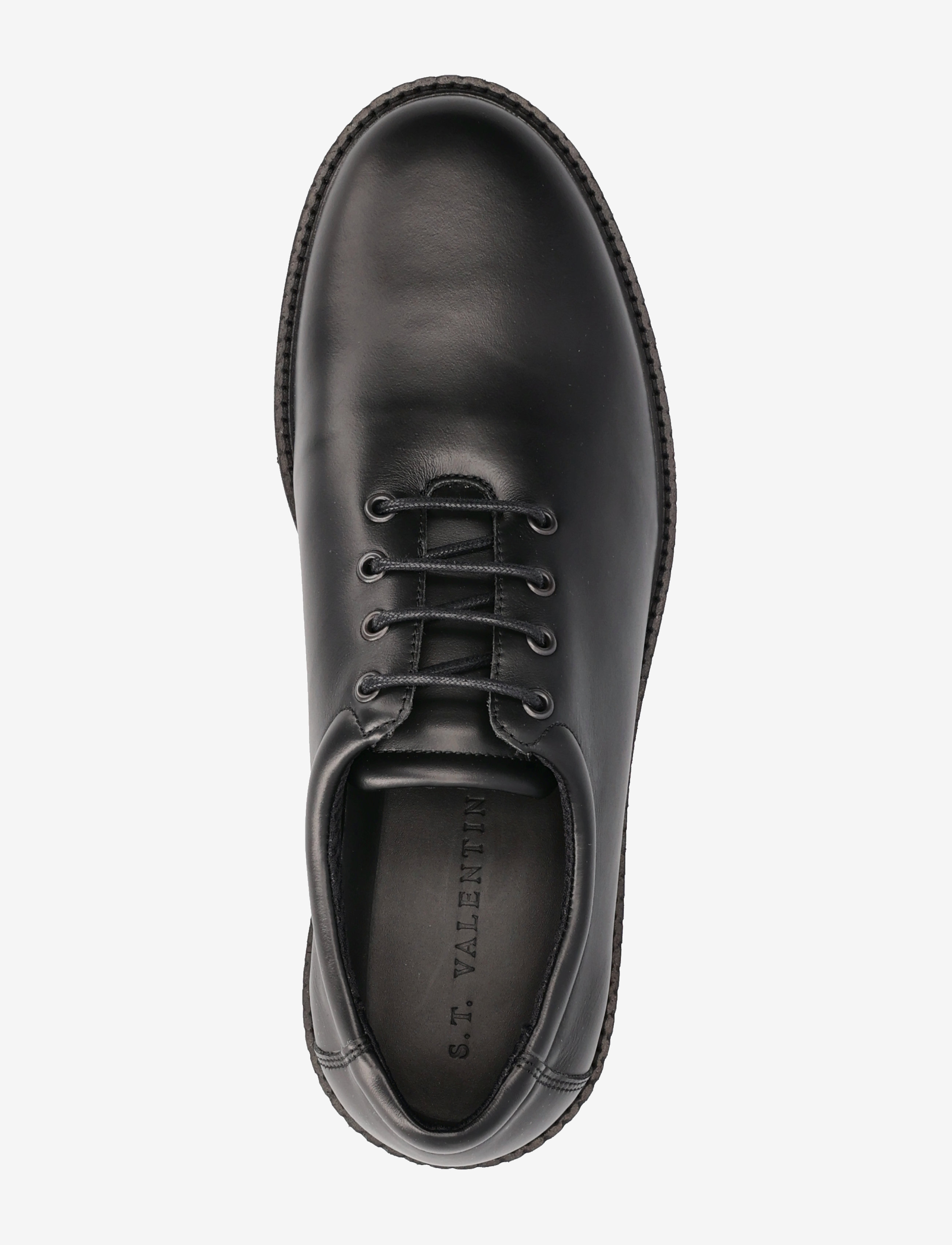 S.T. VALENTIN - Classic Derby - Leather - laced shoes - black - 3