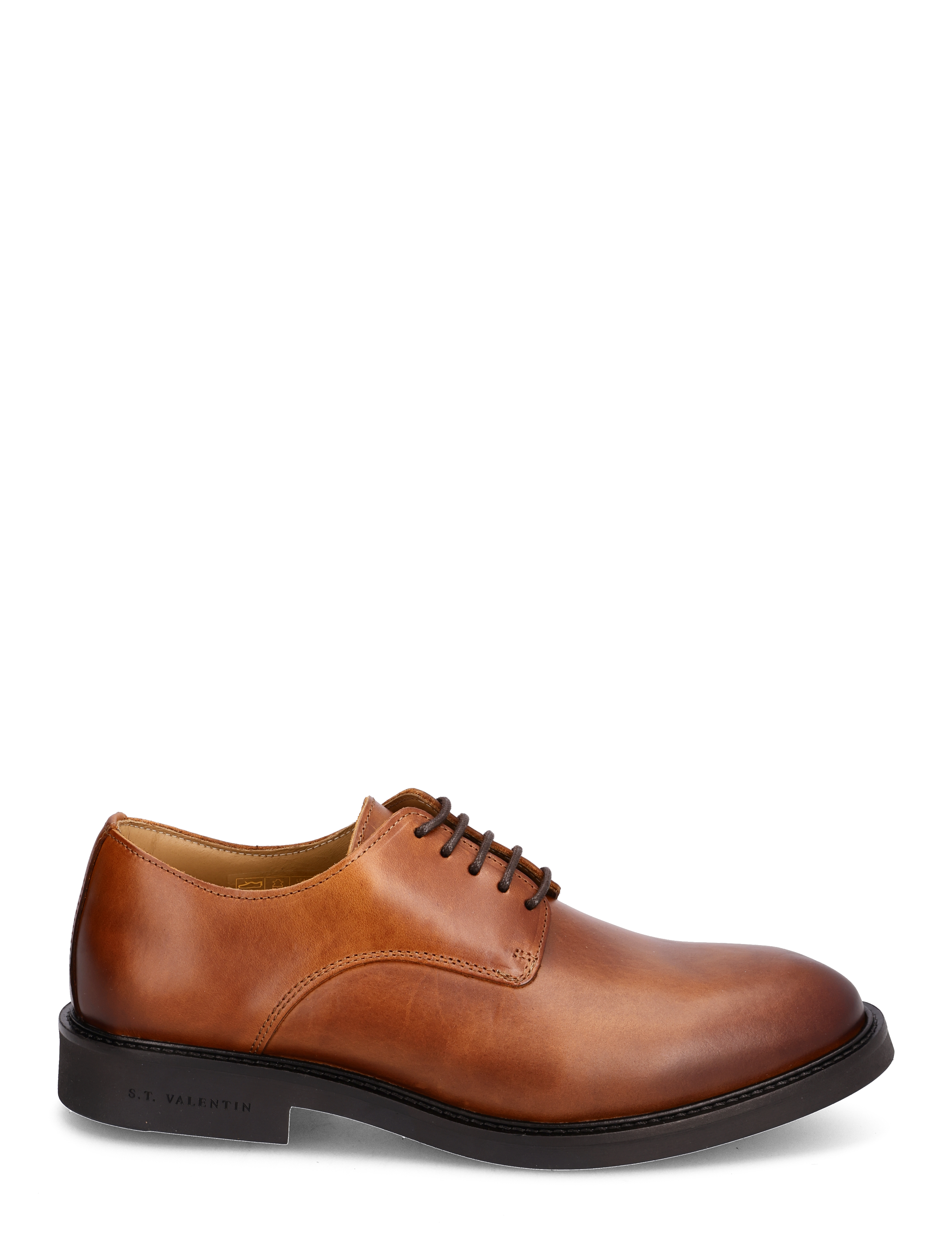 S.T. VALENTIN - Classic Derby - Leather - buty typu derby - cognac - 1