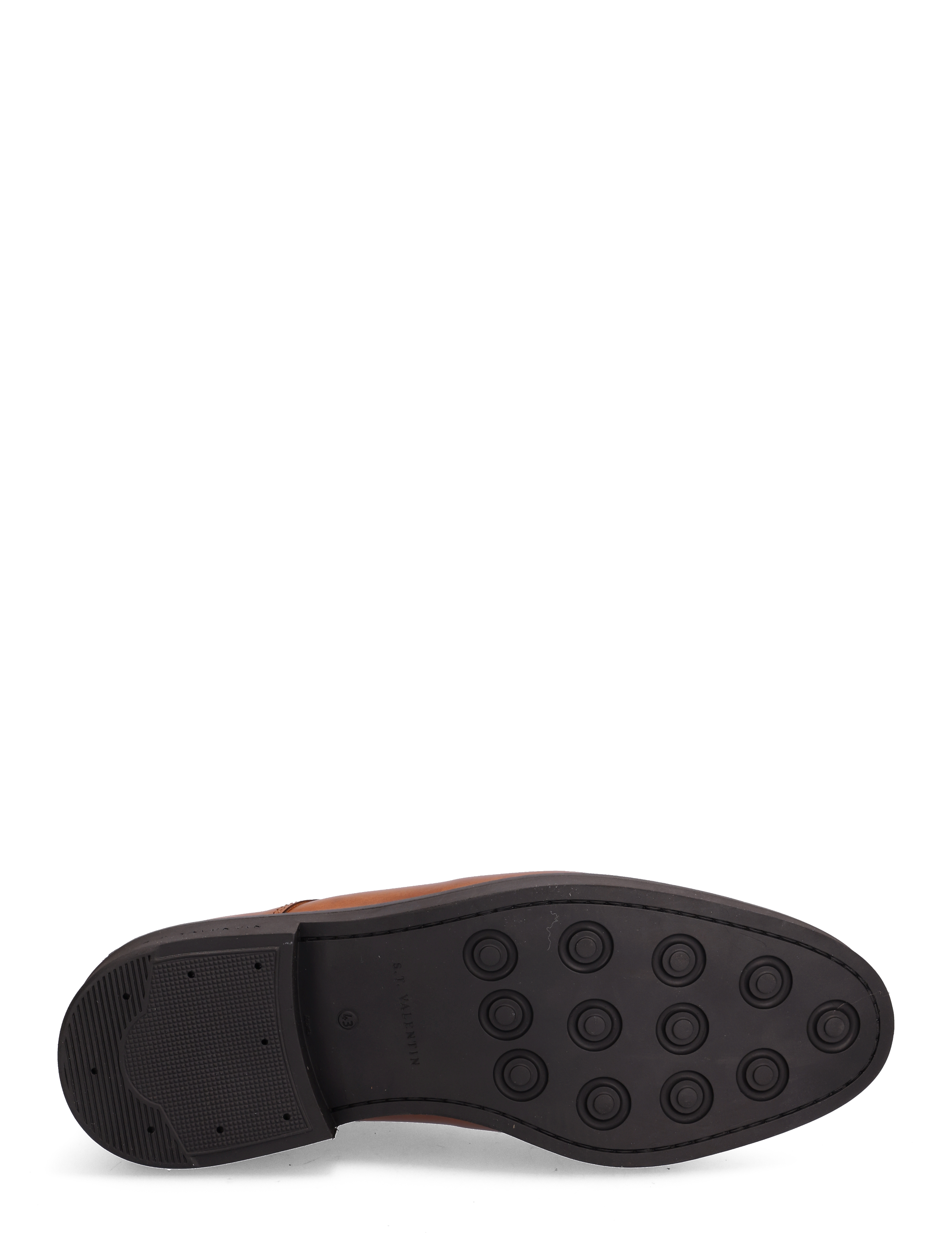 S.T. VALENTIN - Classic Derby - Leather - buty typu derby - cognac - 4