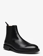 Classic Chelsea boot - Pull up leather - BLACK