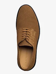 S.T. VALENTIN - Lightweight Derby - Grained leather - laced shoes - tobacco - 3