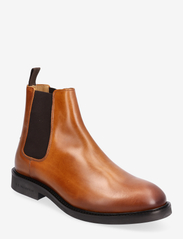 Classic Chelsea boot - Pull up leather - COGNAC