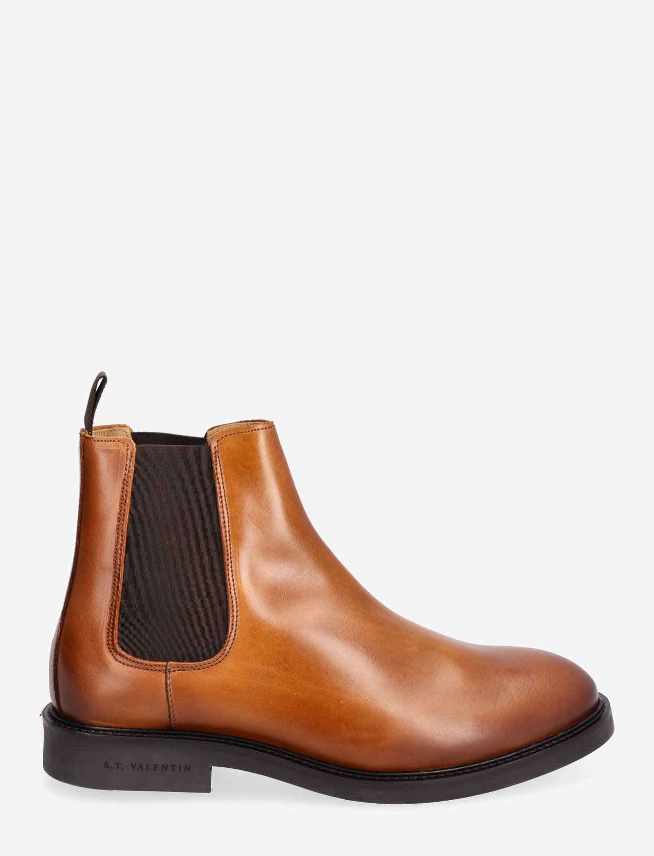 S.T. VALENTIN - Classic Chelsea boot - Pull up leather - chelsea boots - cognac - 1