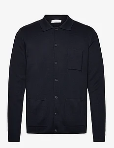 Knitted overshirt - Navy, S.T. VALENTIN