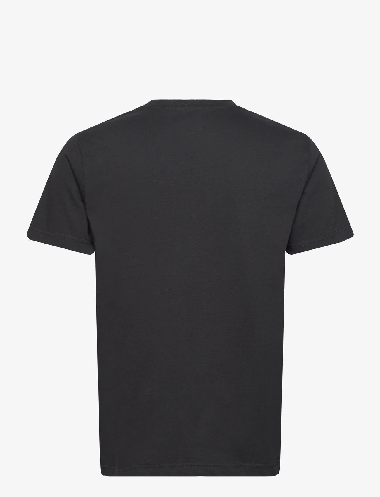 S.T. VALENTIN - Heavyweight Organic Logo Tee - basic t-shirts - black - 1