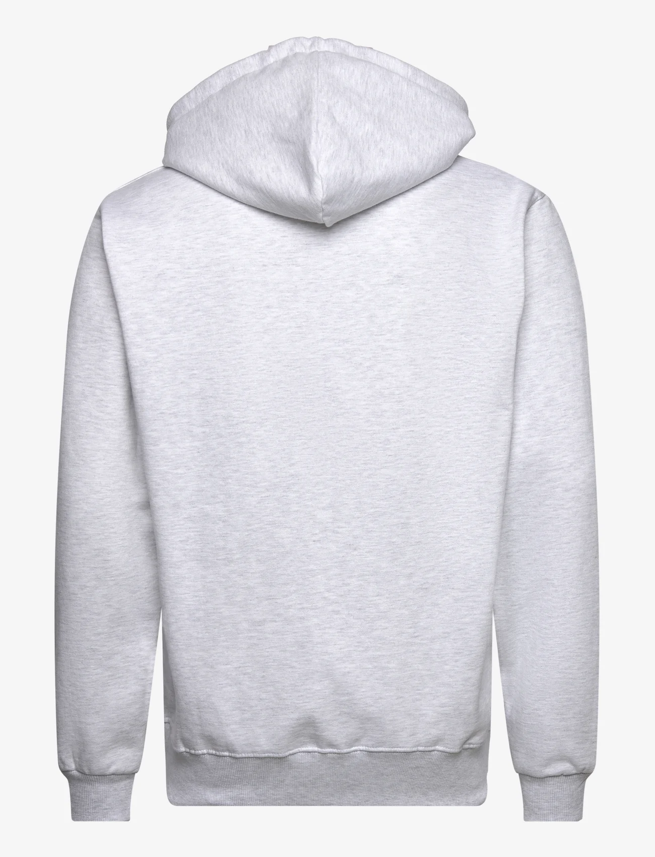 S.T. VALENTIN - Heavyweight Organic Logo Hoodie - Ash - hoodies - grey melange - 1