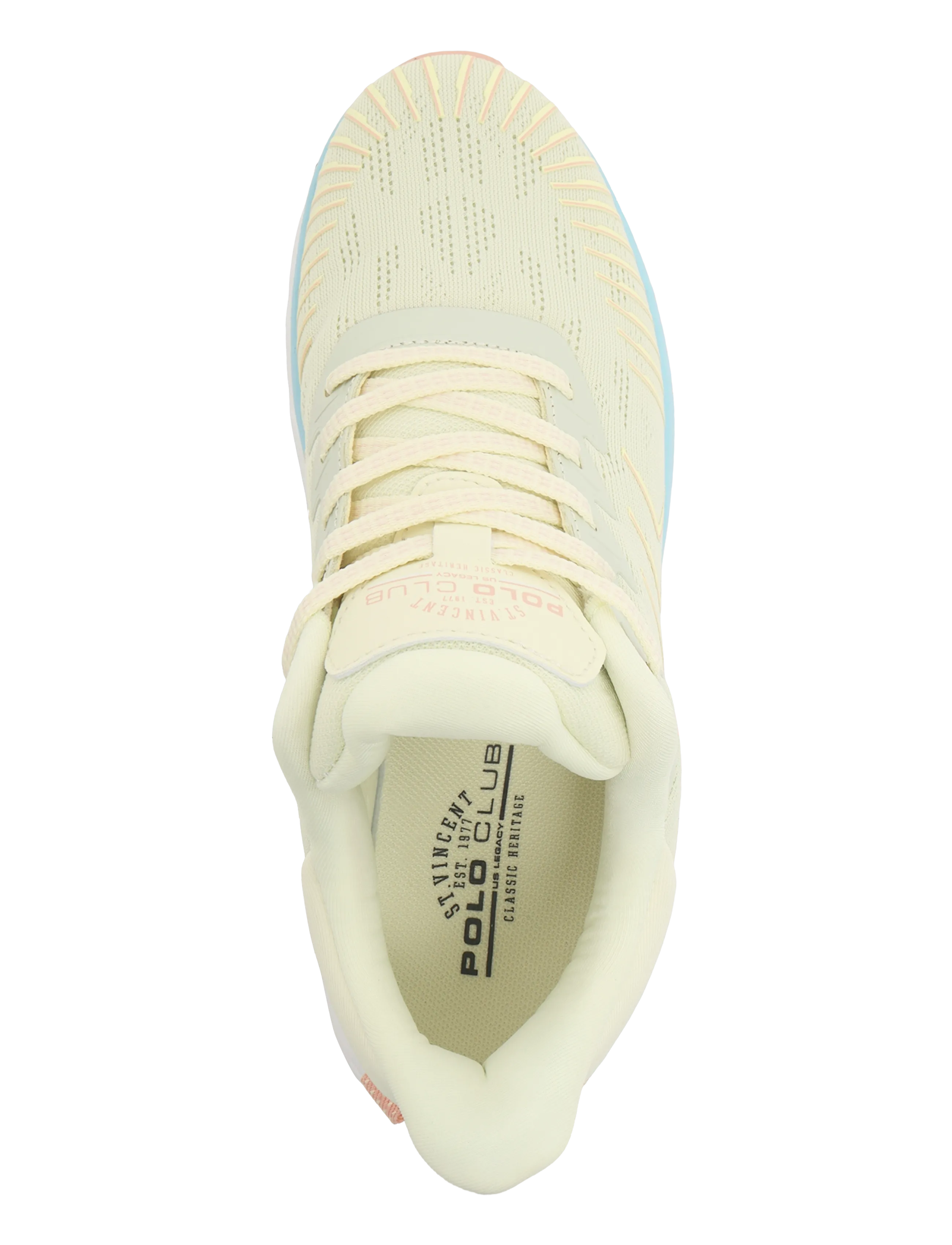 ST Vincent Polo Club - Miami Sneakers - low top sneakers - light yellow - 3