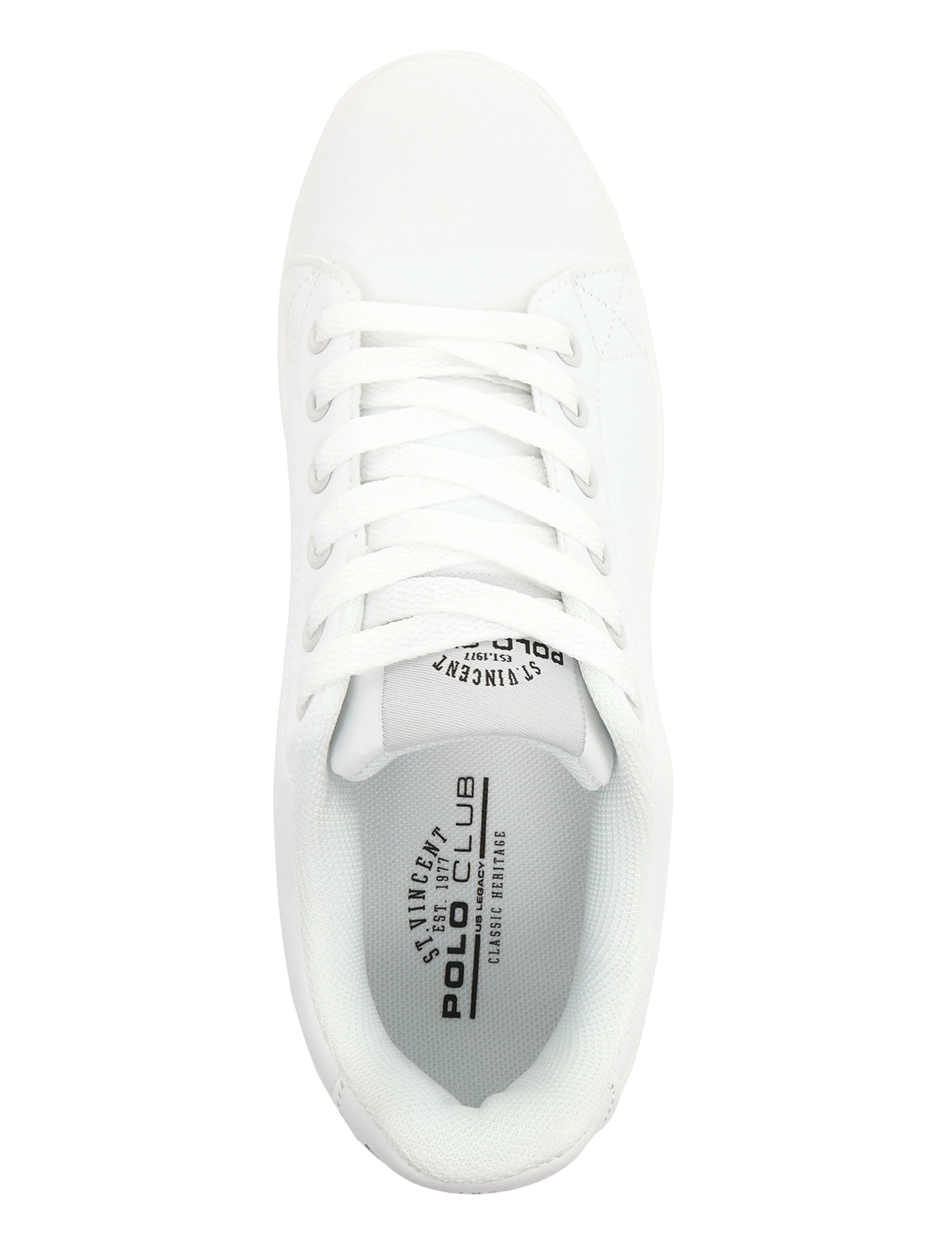ST Vincent Polo Club - Bridgeport Sneakers - sommerschnäppchen - allwhite - 3