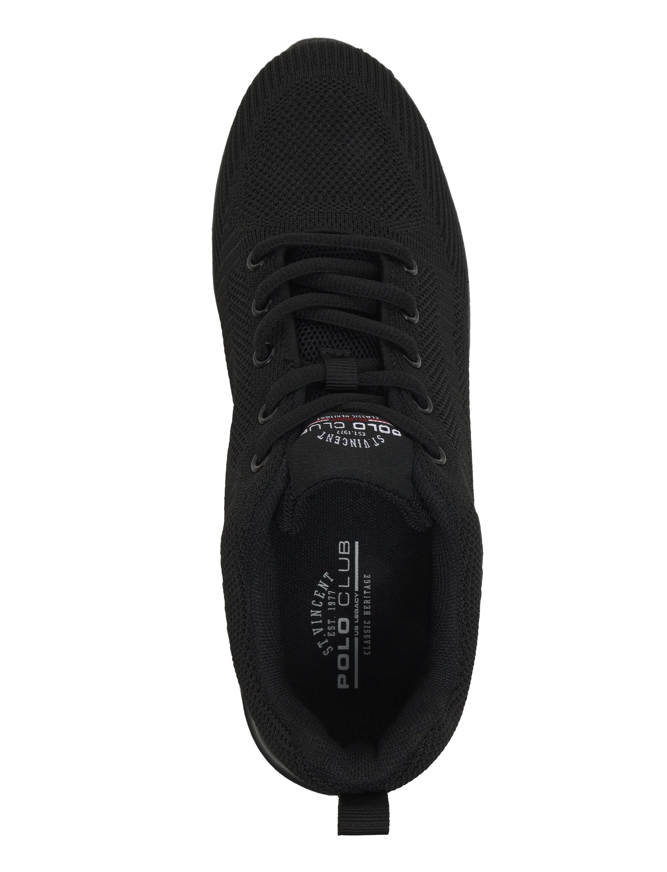 ST Vincent Polo Club - Brownsville Sneakers - sommerschnäppchen - allblack - 3