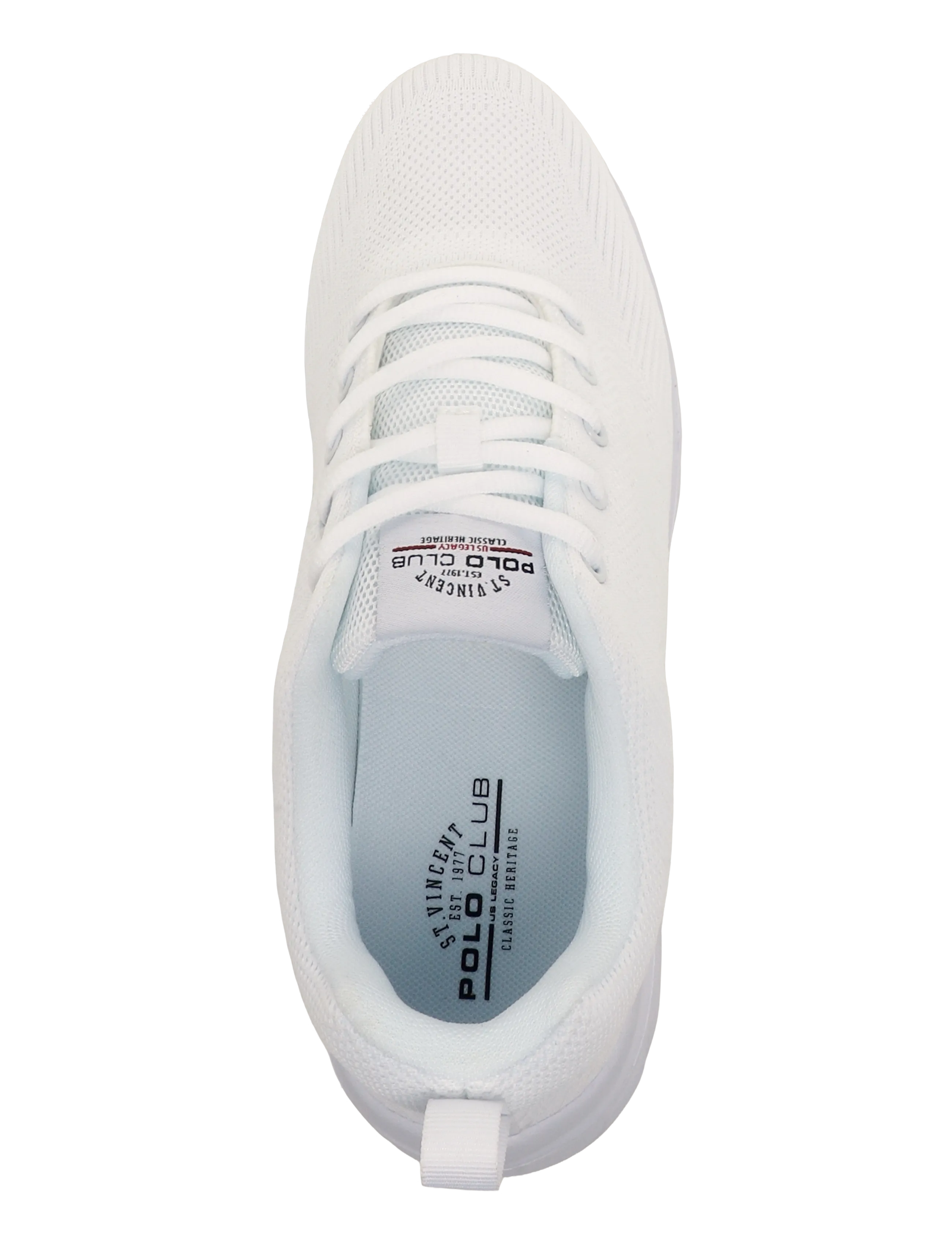 ST Vincent Polo Club - Brownsville Sneakers - sommerschnäppchen - allwhite - 3