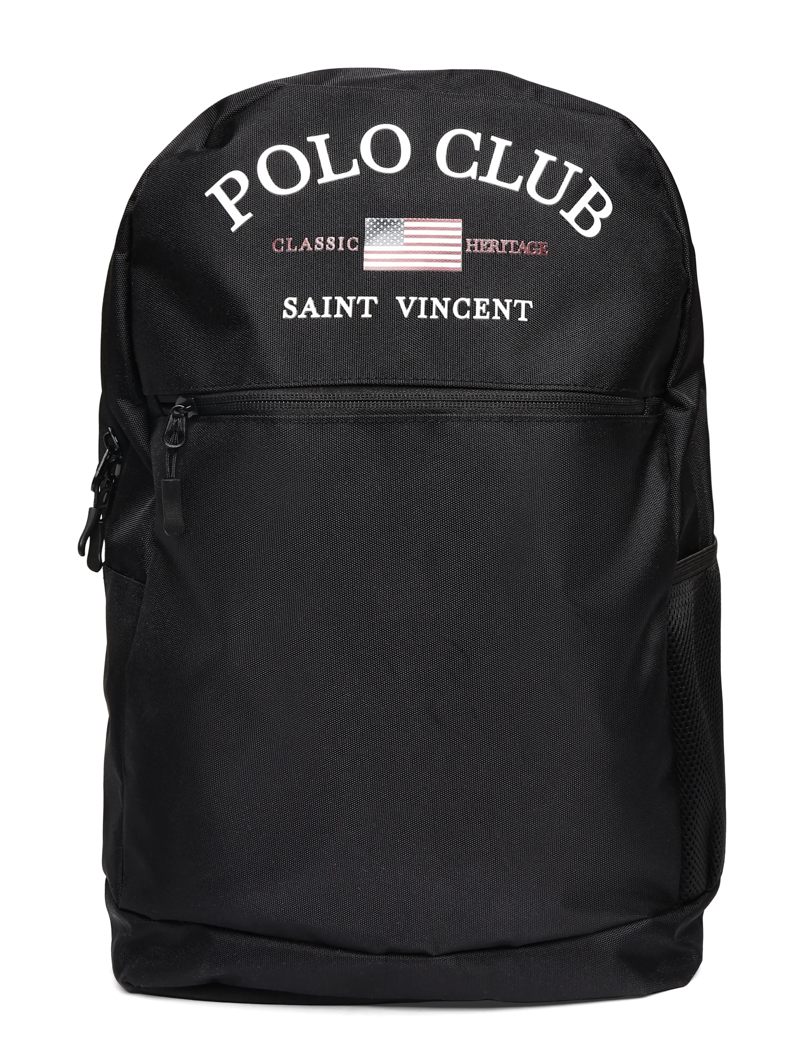 ST Vincent Polo Club Canmore Backpack - Laukut - BLACK / black