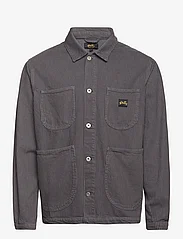 Stan Ray - COVERALL JACKET (UNLINED) - mænd - black overdye hickory - 0