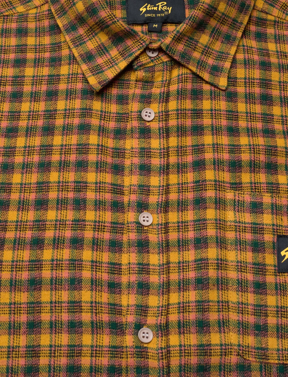 Stan Ray - FLANNEL SHIRT - flannel-skjorter - orange plaid - 2