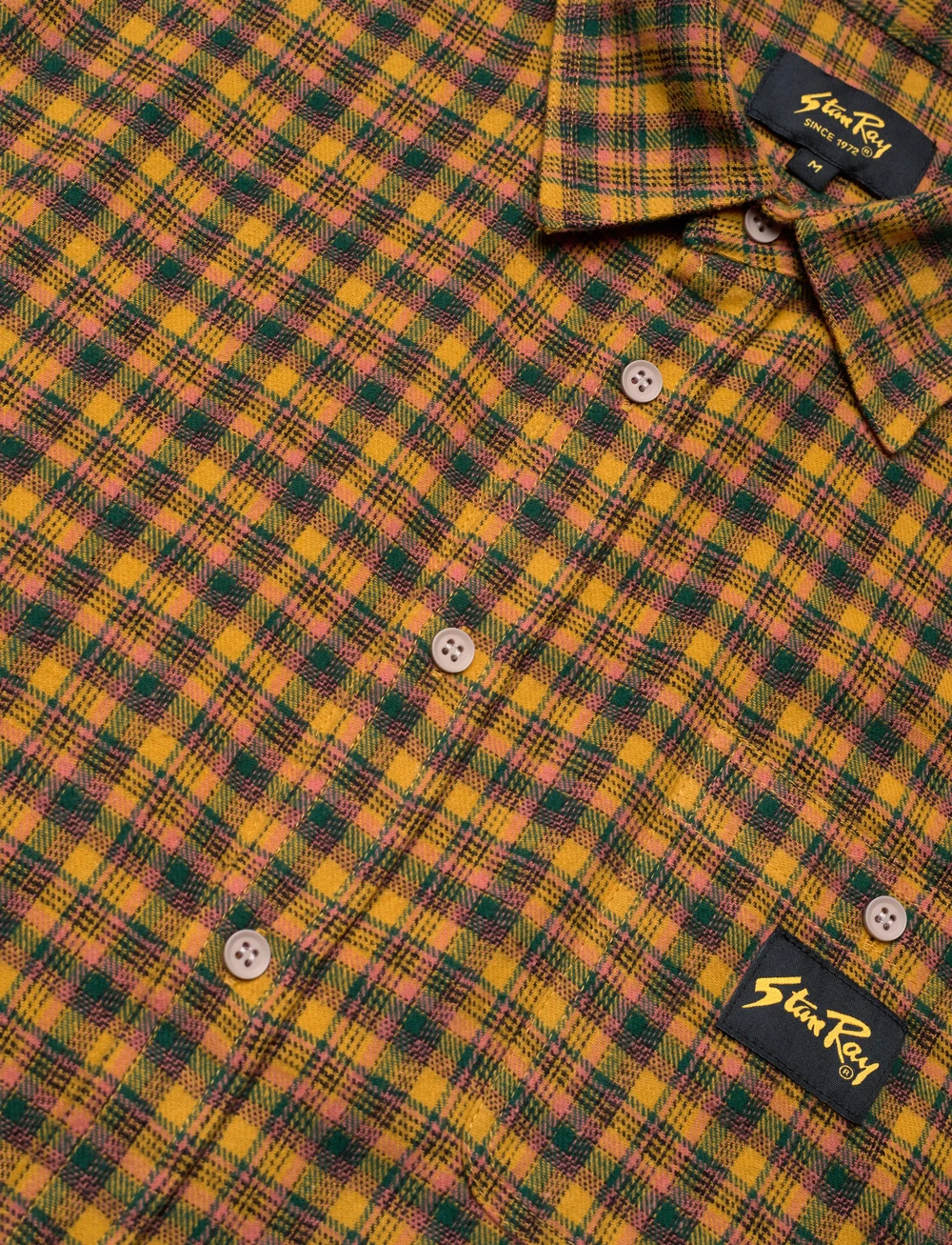 Stan Ray - FLANNEL SHIRT - flannel-skjorter - orange plaid - 3