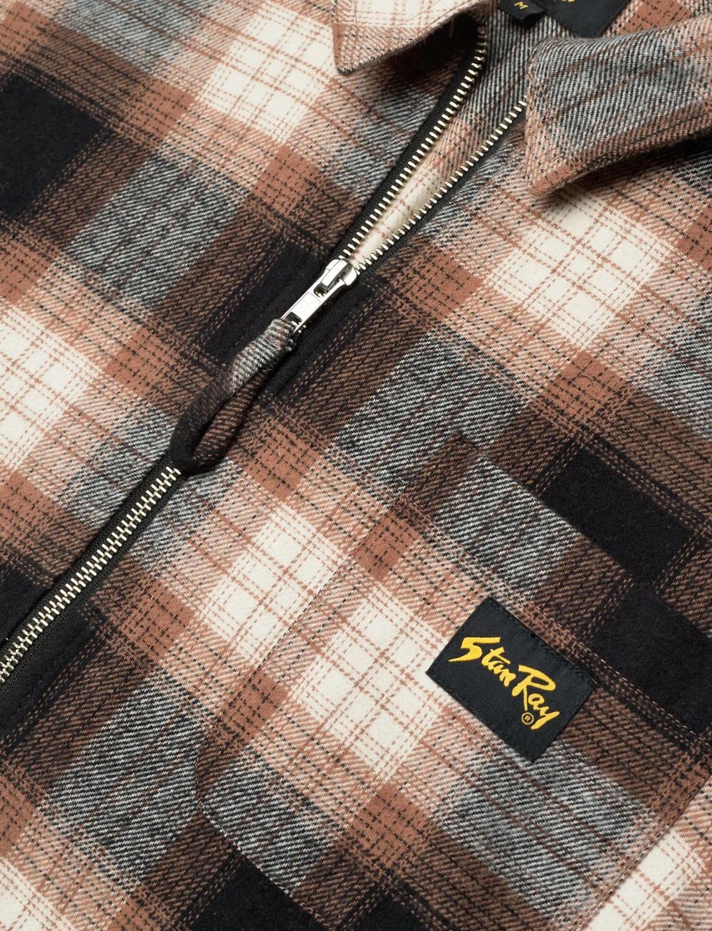 Stan Ray - ZIP SHIRT - osta olukorra järgi - brown plaid - 2