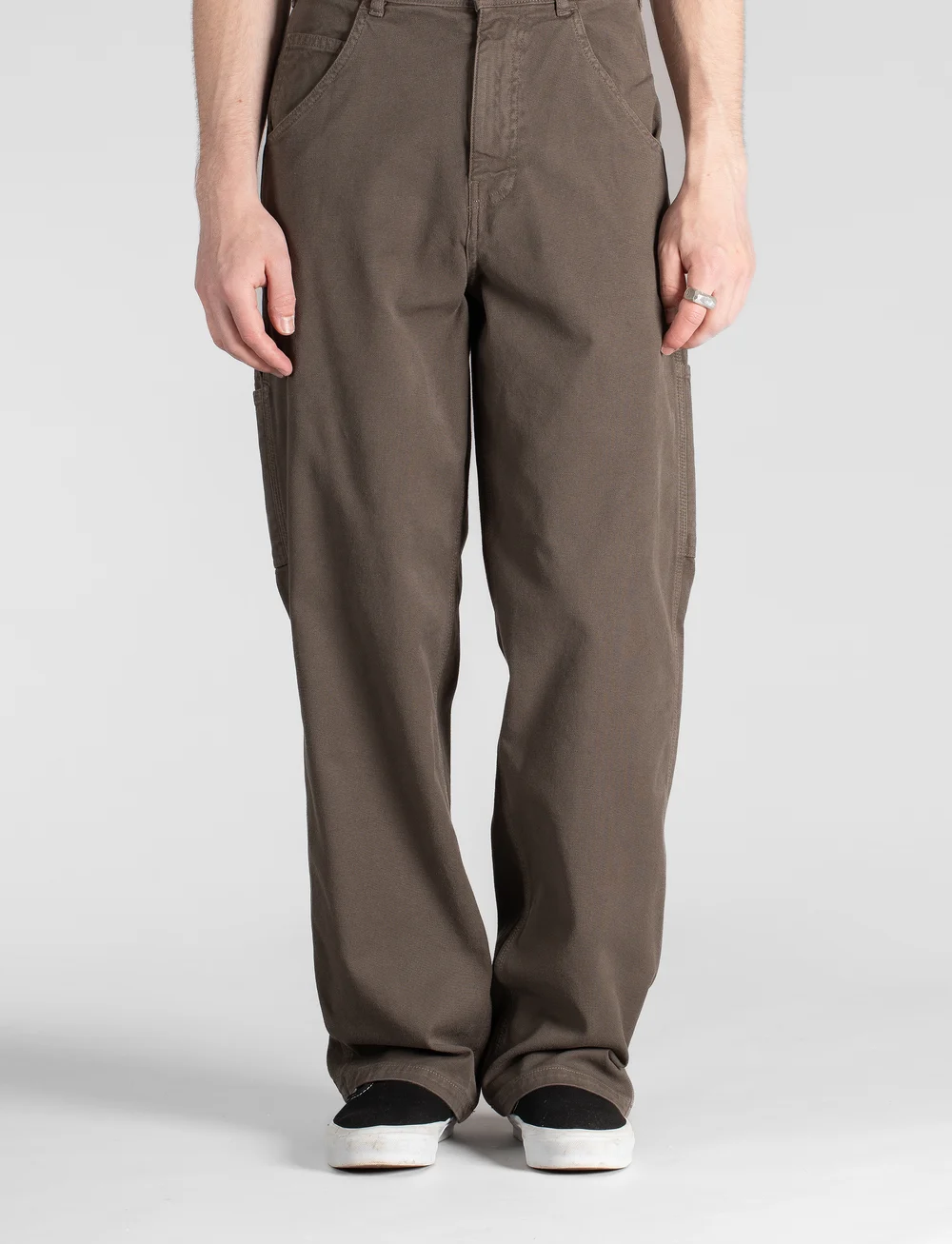 Stan Ray - BIG JOB PAINTER - cargo püksid - charcoal duck - 0