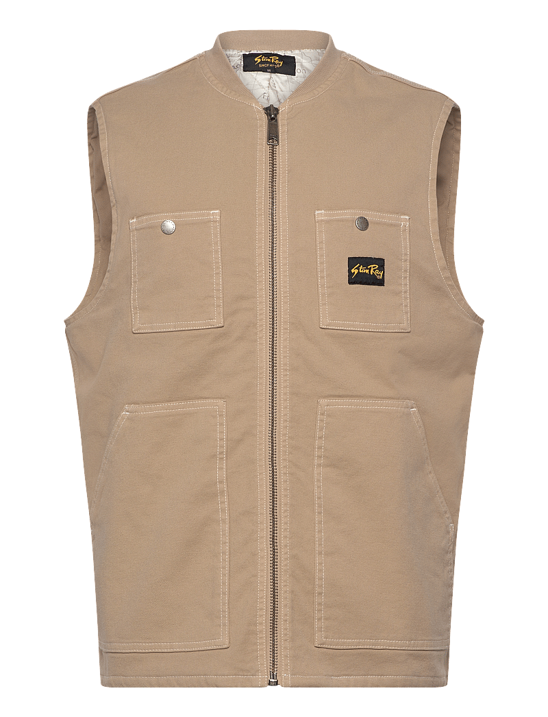 Stan Ray - PORK CHOP VEST - westen - antique khaki duck - 0