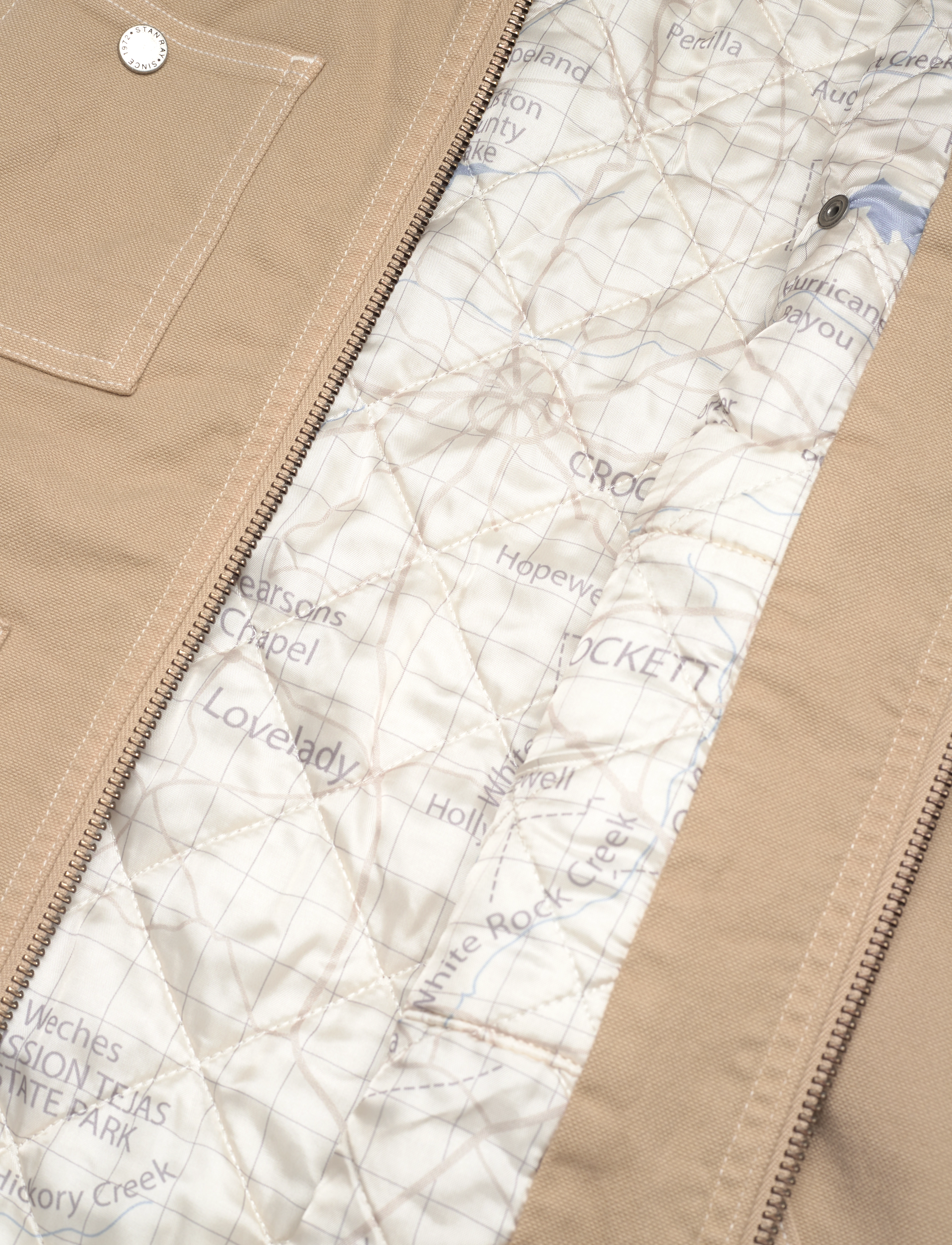 Stan Ray - PORK CHOP VEST - veste - antique khaki duck - 4