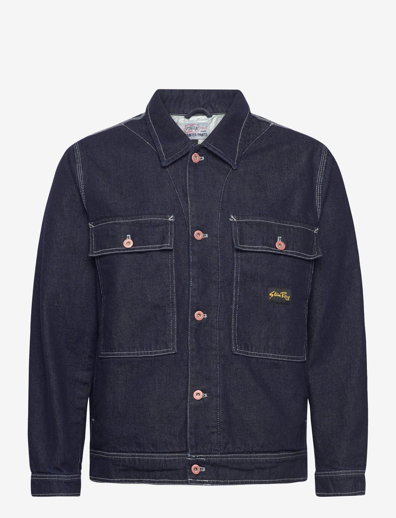 Stan Ray - TRUCKER JACKET - jeansjacken - single rinse denim - 0