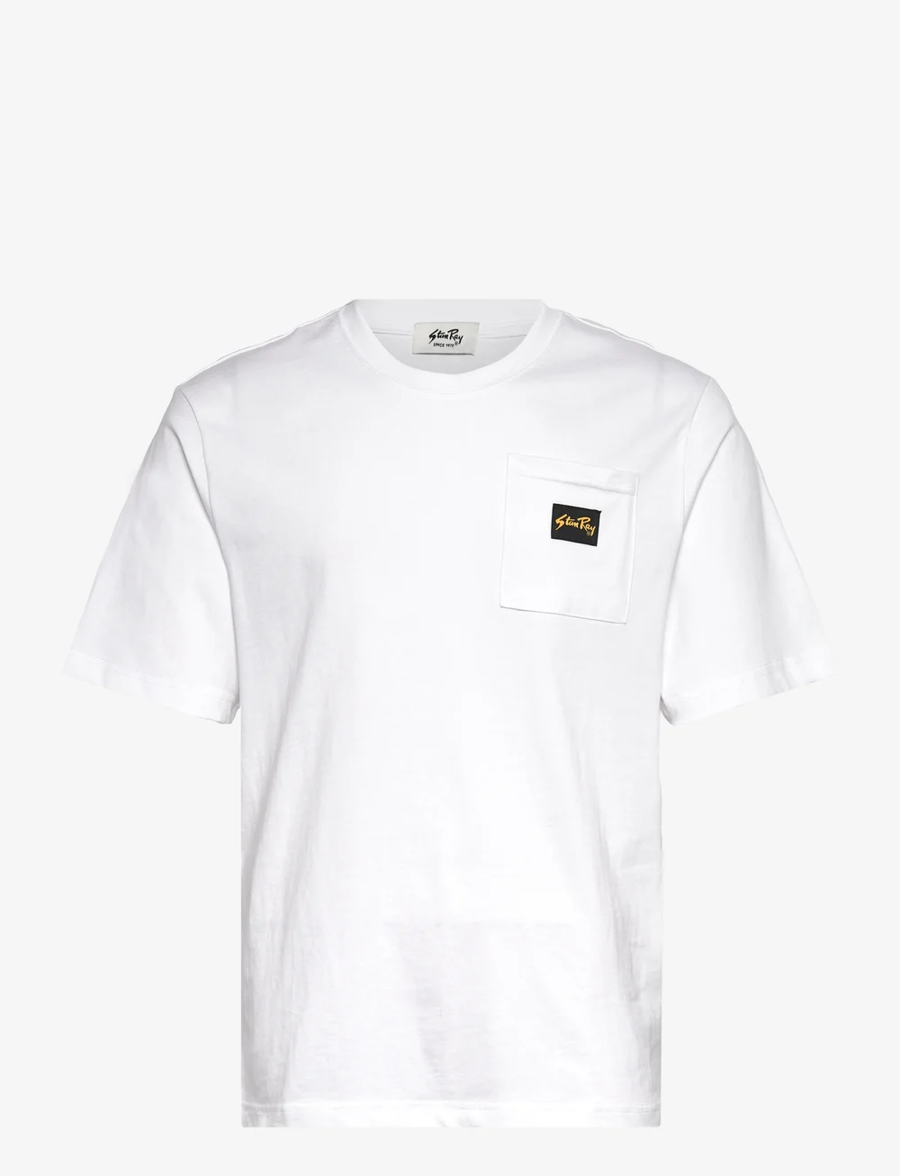 Stan Ray - PATCH POCKET TEE - kortærmede t-shirts - white - 0